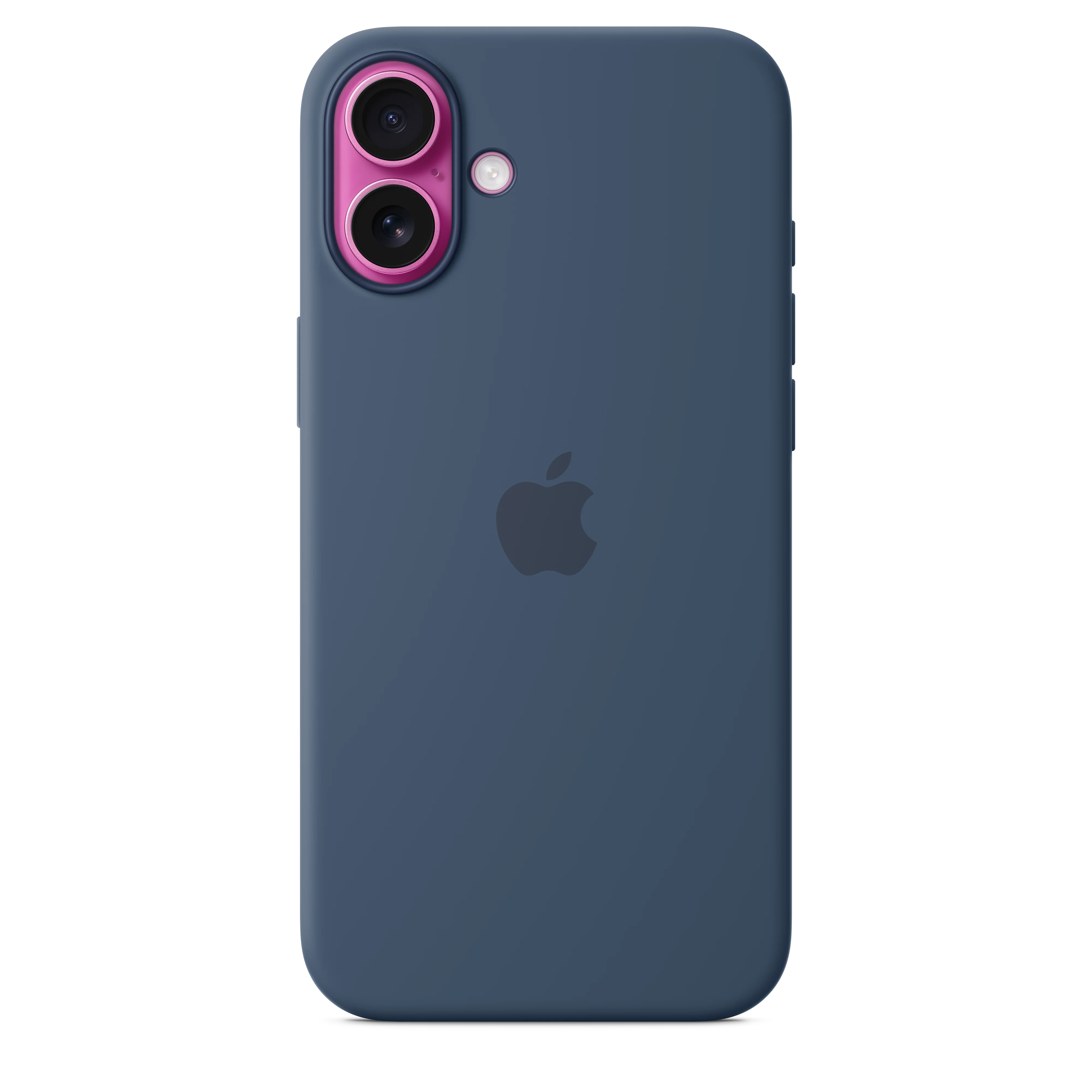 Funda de silicona con MagSafe para iPhone 16 Plus - Azul denim - Image 3