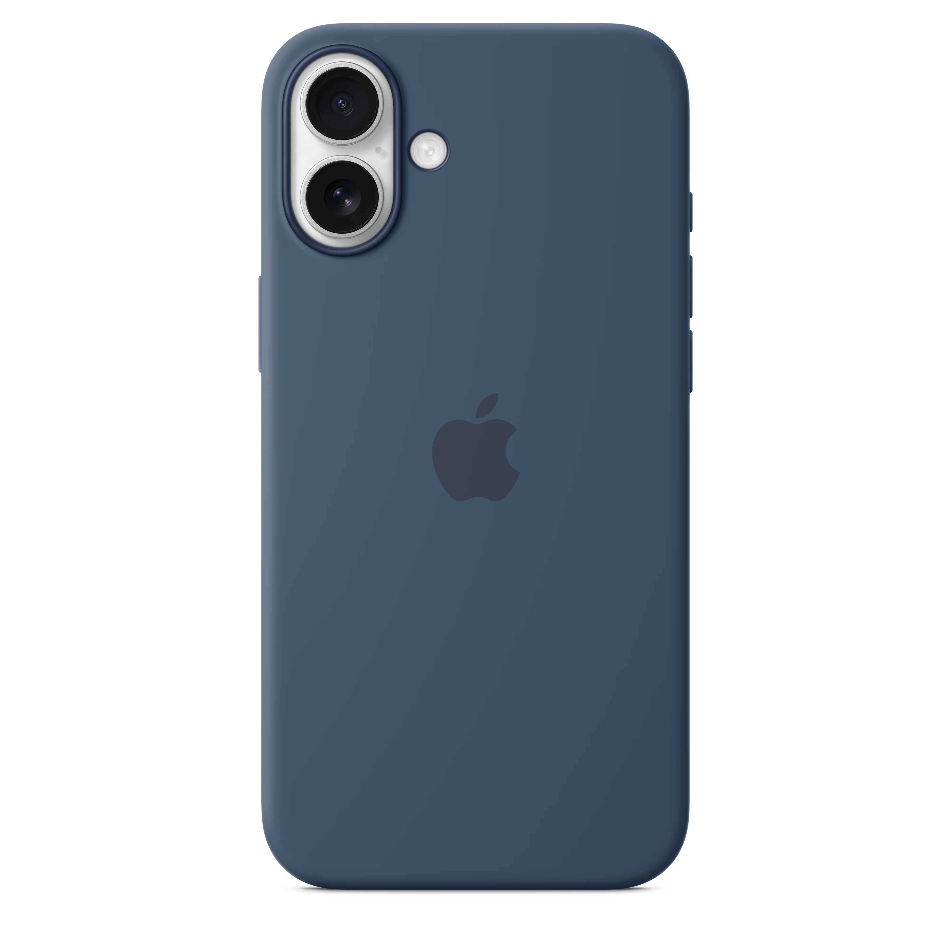 Funda de silicona con MagSafe para iPhone 16 Plus - Azul denim - Image 4