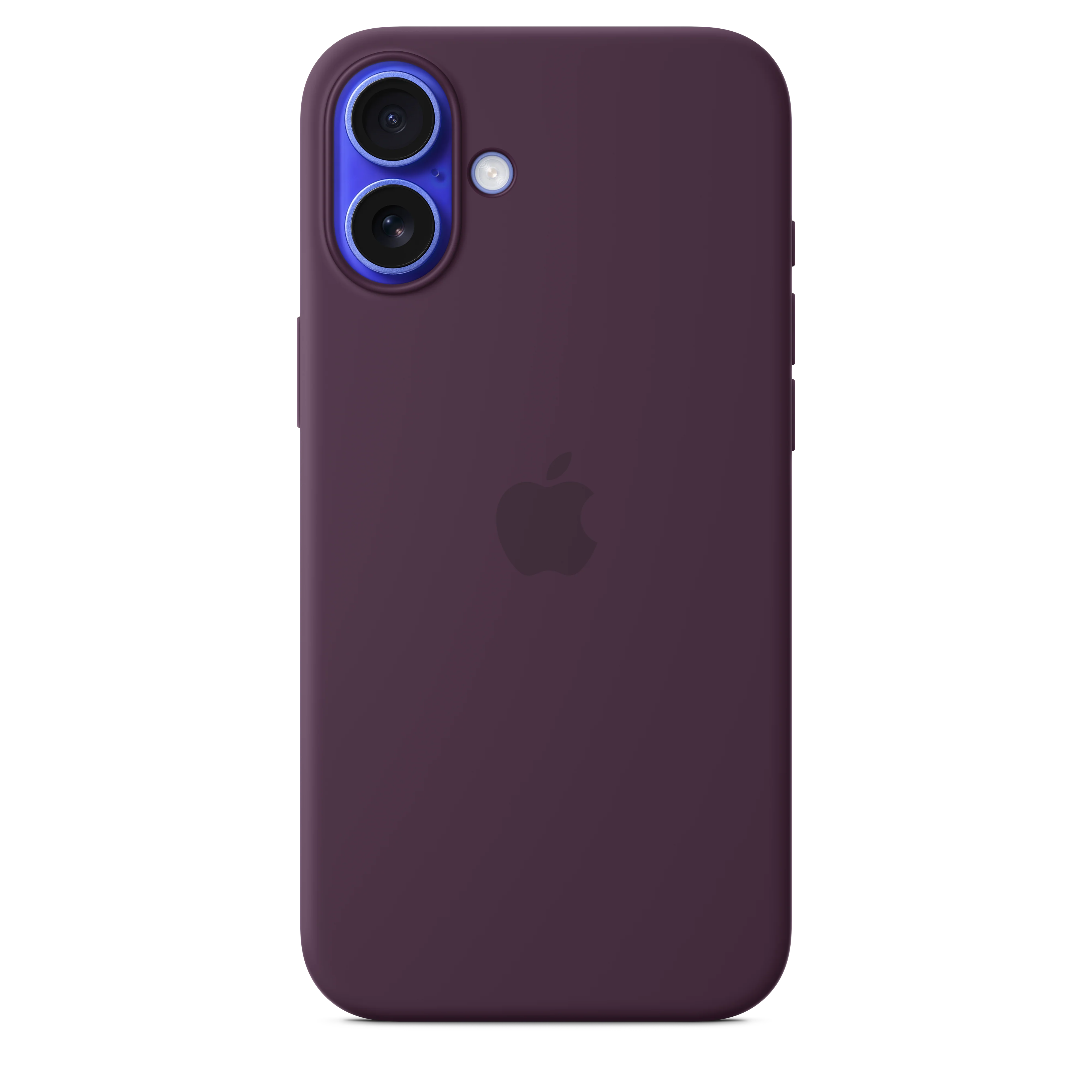 Funda de silicona con MagSafe para iPhone 16 Plus - Ciruela