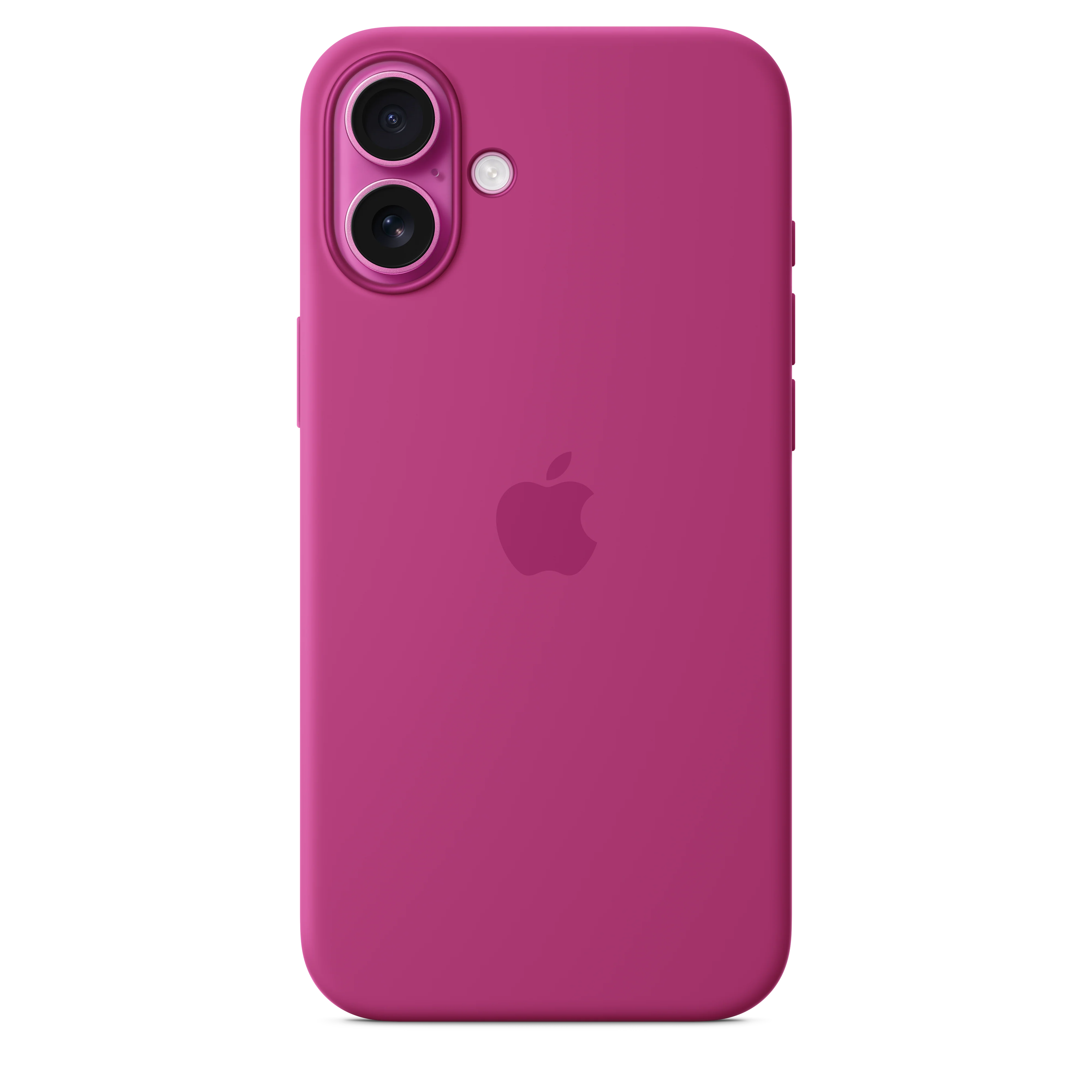 Funda de silicona con MagSafe para iPhone 16 Plus - Fucsia - Image 3
