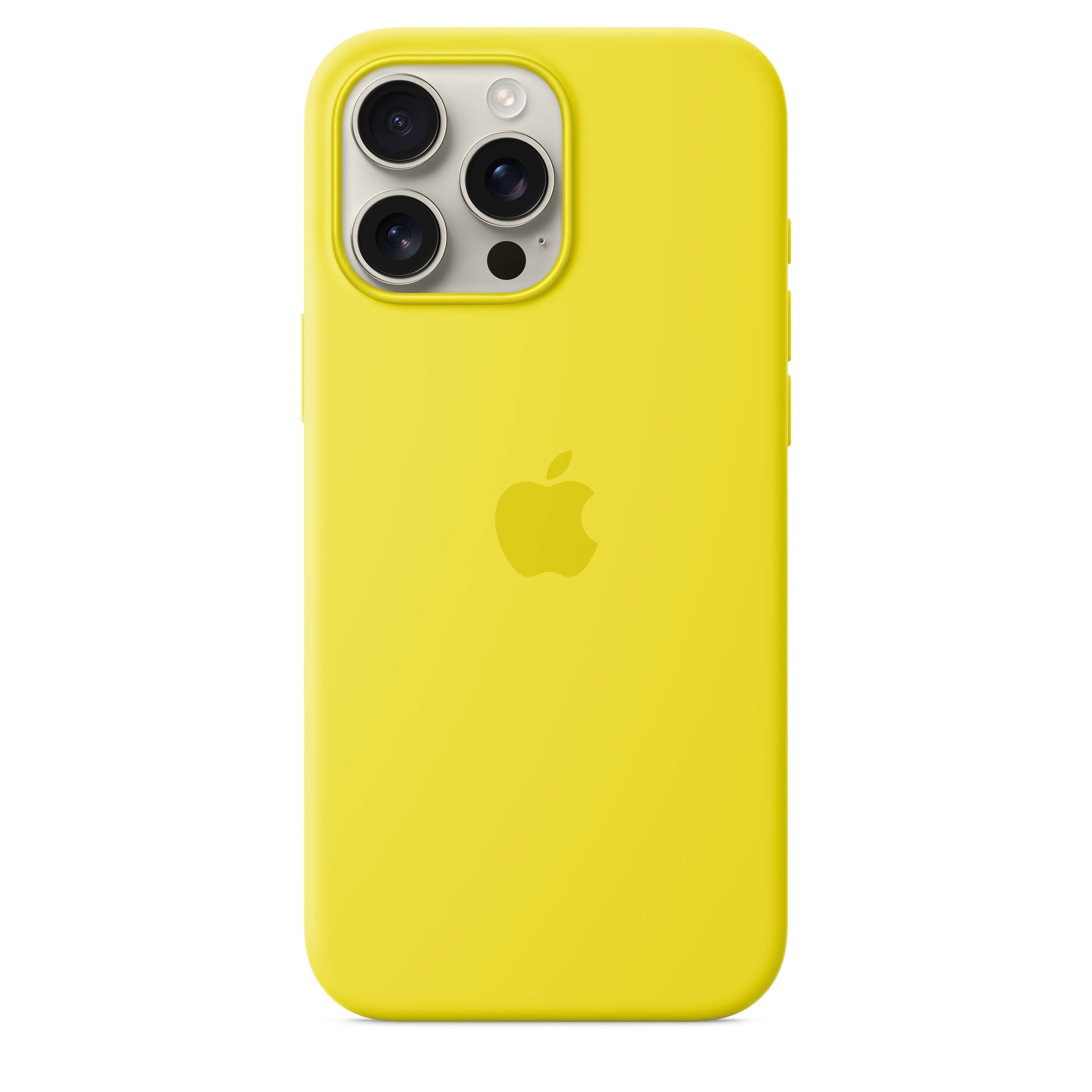 Funda de silicona con MagSafe para el iPhone 16 Pro Max - Amarillo carambola - Image 2