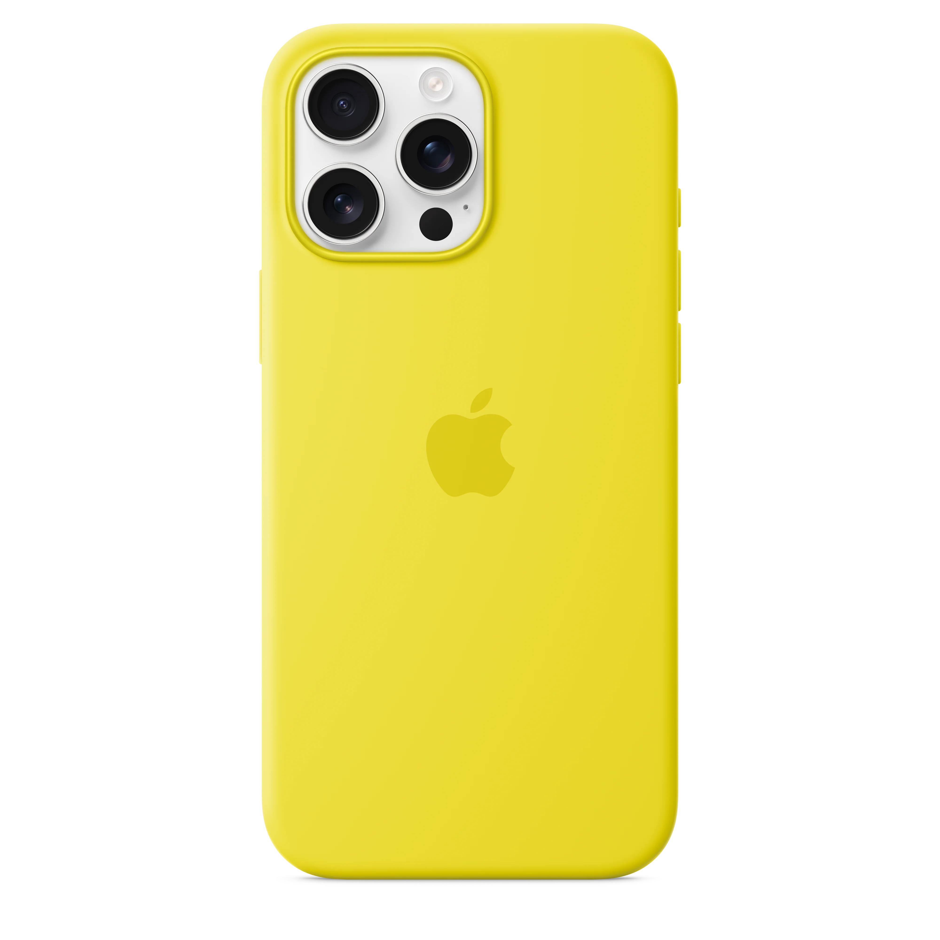 Funda de silicona con MagSafe para el iPhone 16 Pro Max - Amarillo carambola - Image 3