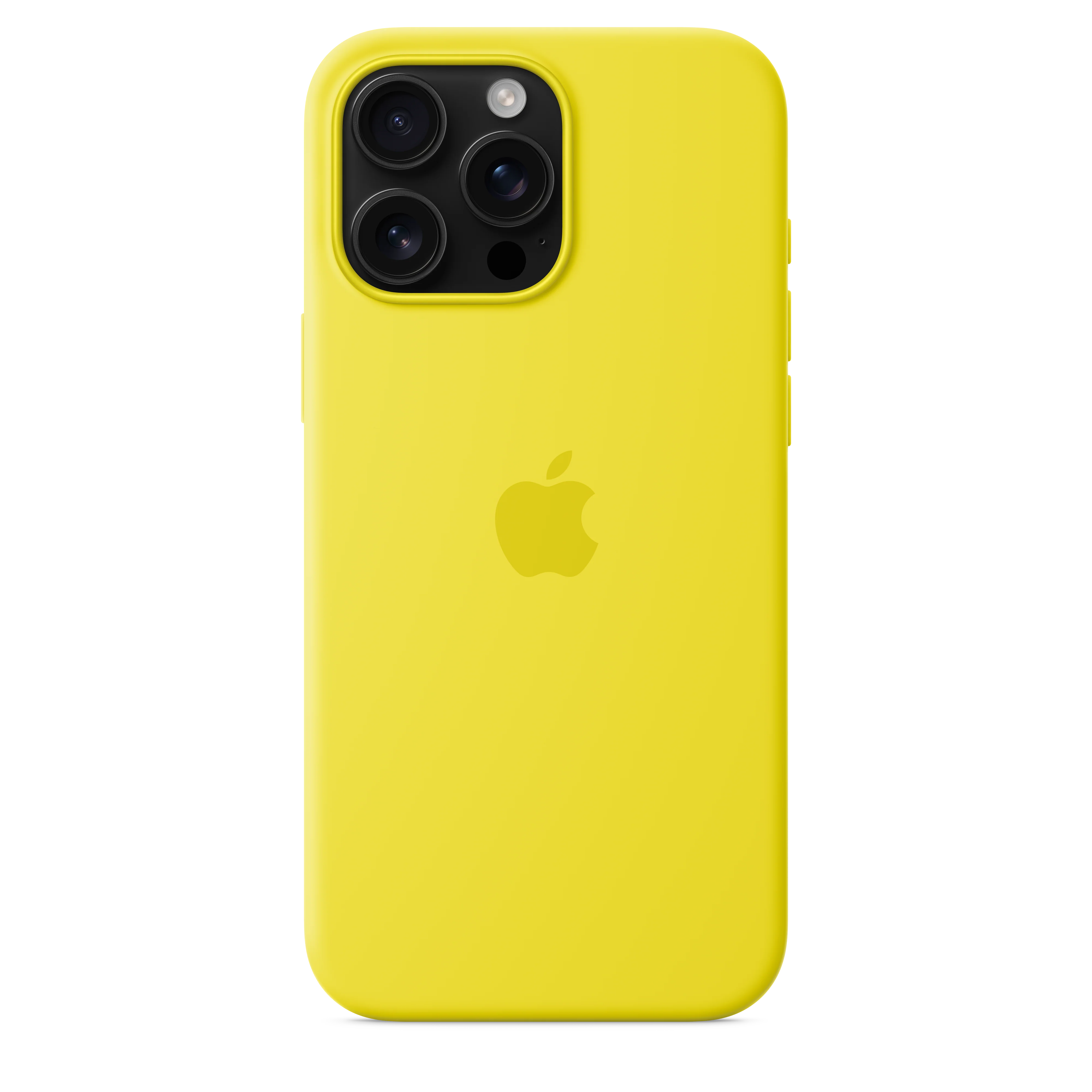 Funda de silicona con MagSafe para el iPhone 16 Pro Max - Amarillo carambola - Image 4