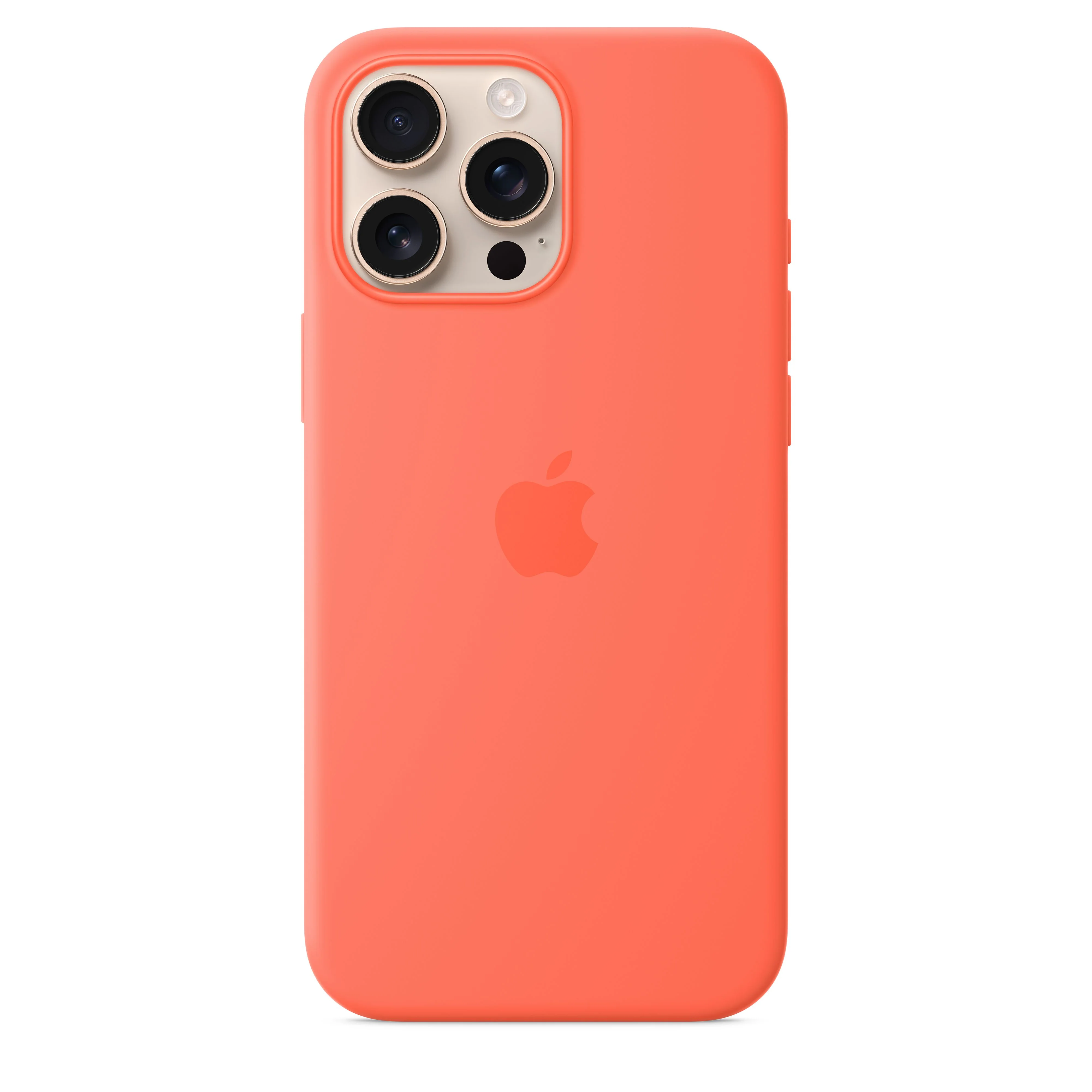 Funda de silicona con MagSafe para el iPhone 16 Pro Max - Mandarina - Image 2