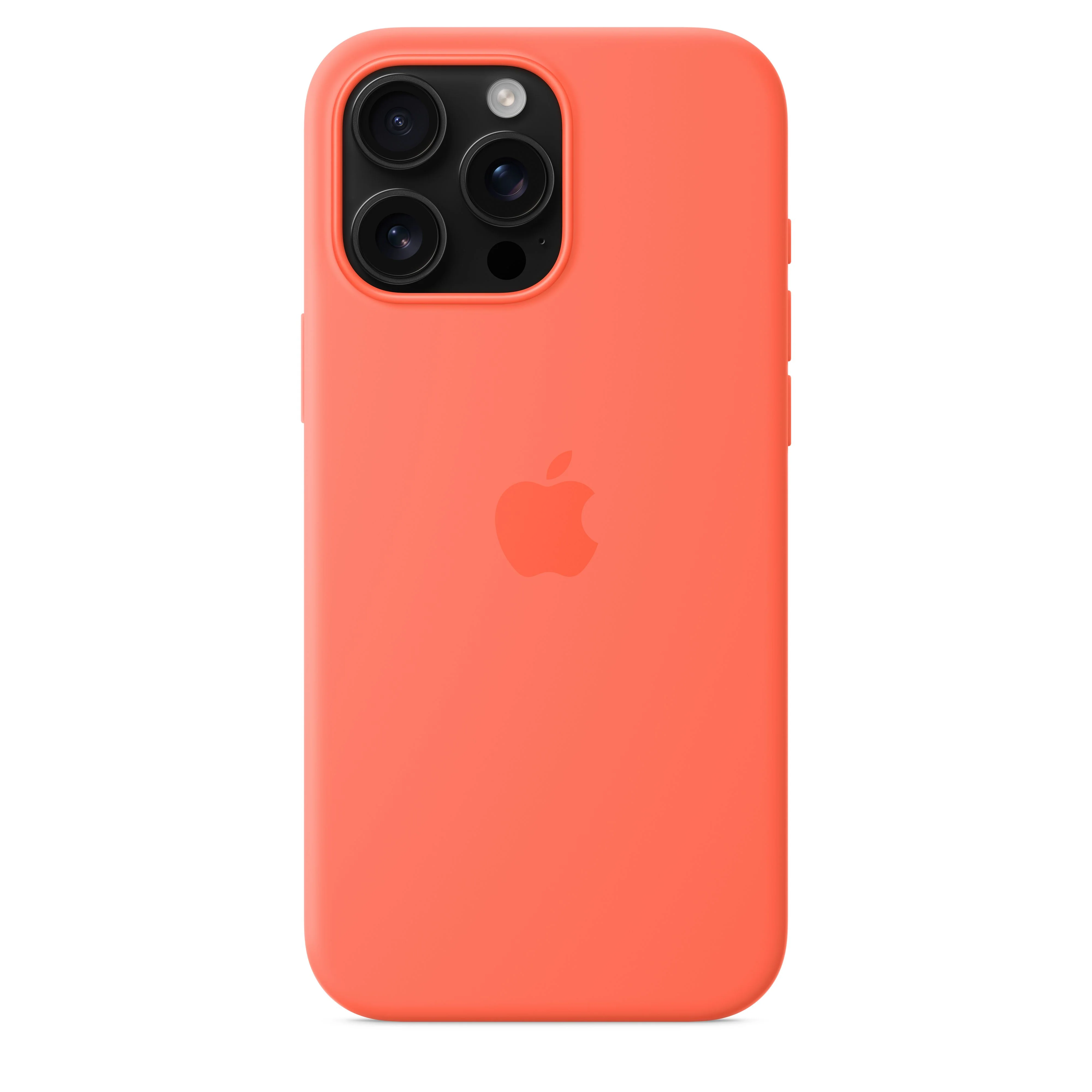 Funda de silicona con MagSafe para el iPhone 16 Pro Max - Mandarina - Image 4