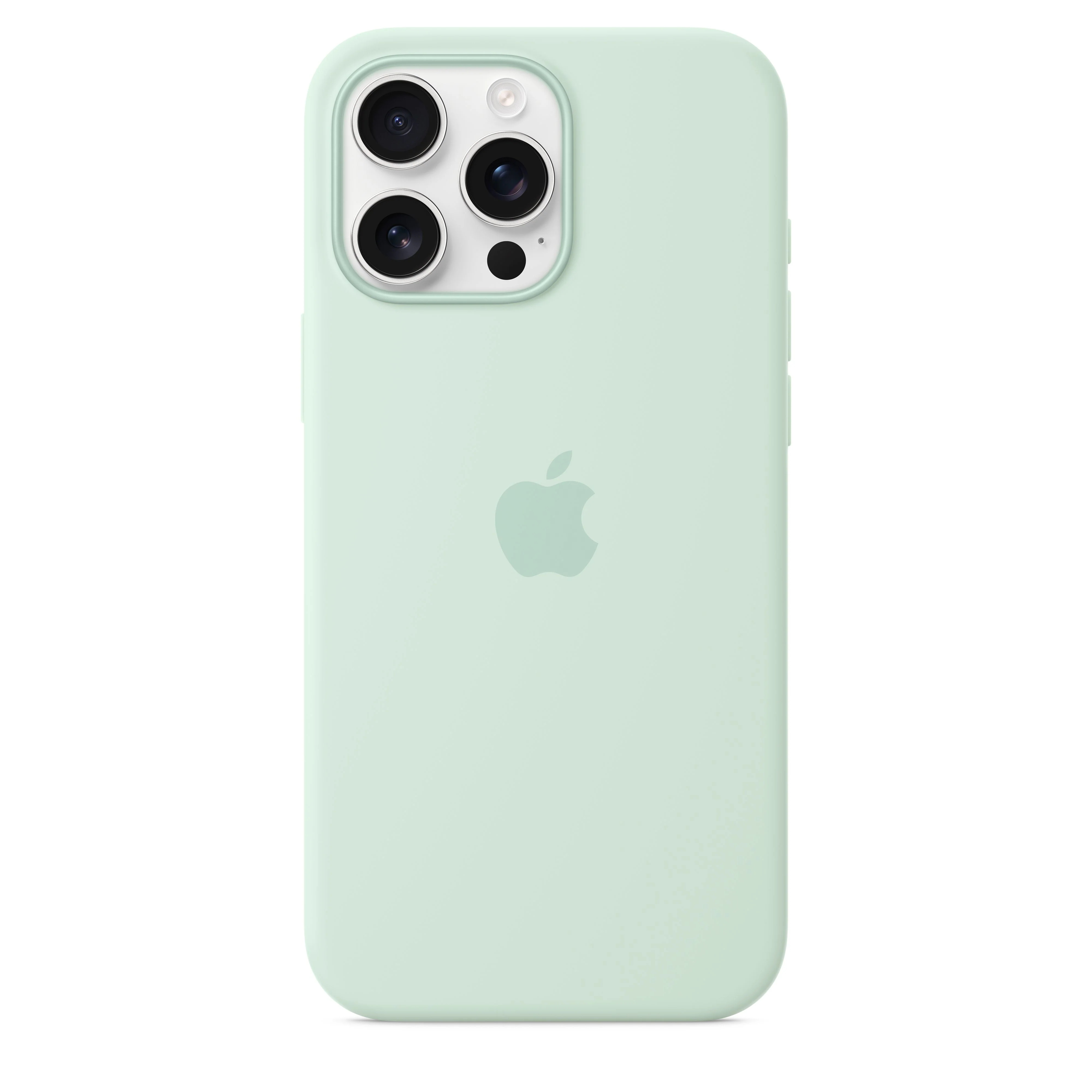Funda de silicona con MagSafe para el iPhone 16 Pro Max - Aguamarina