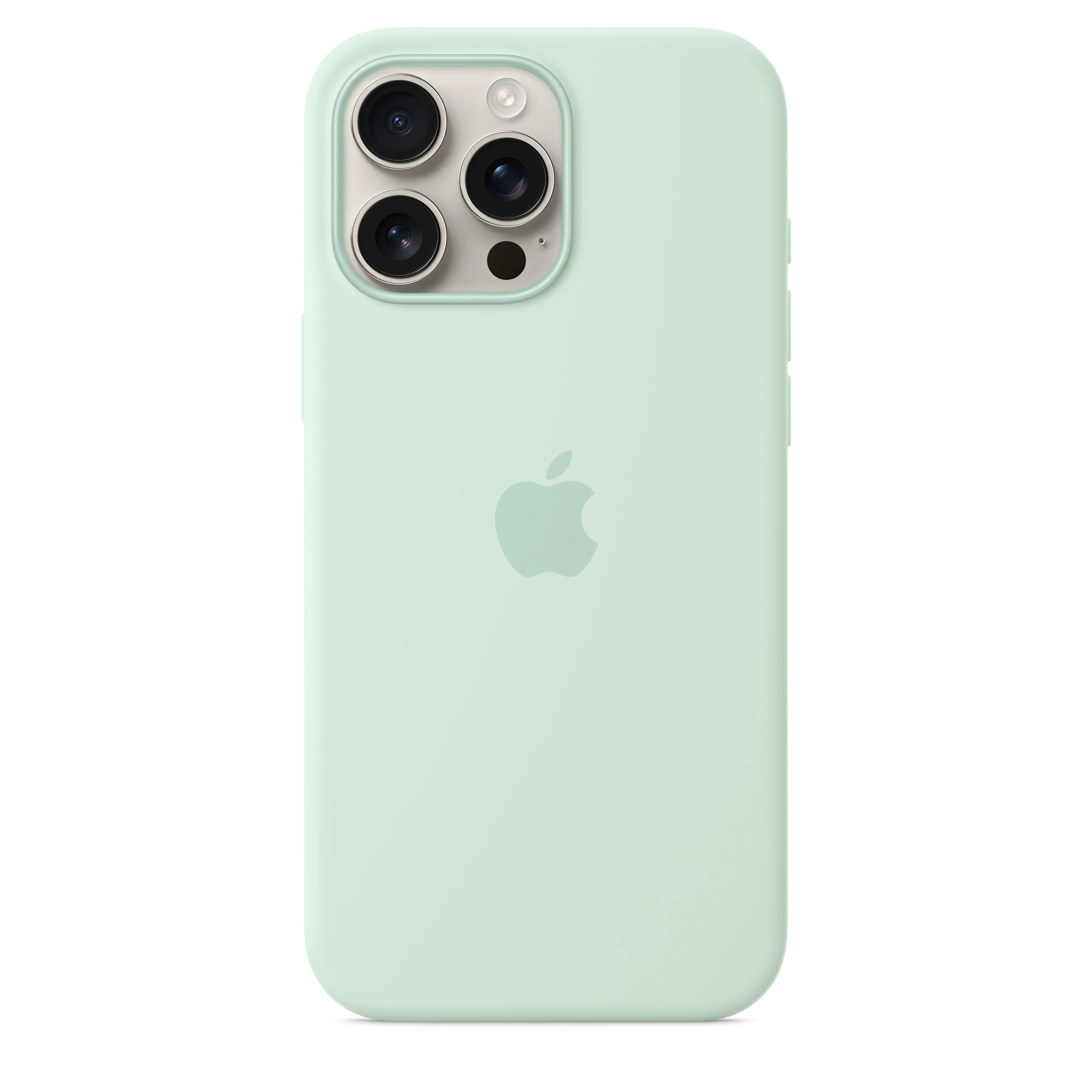 Funda de silicona con MagSafe para el iPhone 16 Pro Max - Aguamarina - Image 3
