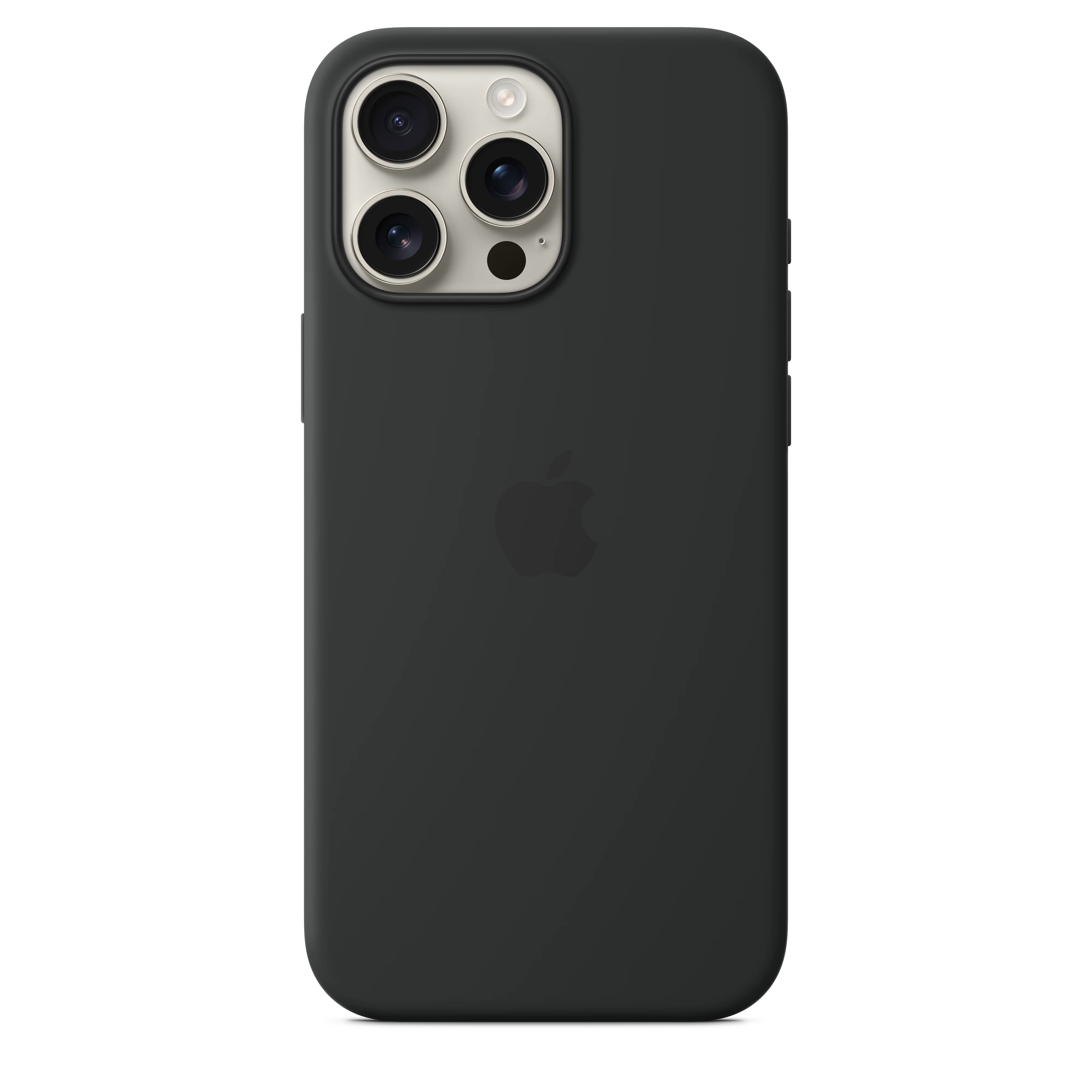 Funda de silicona con MagSafe para el iPhone 16 Pro Max - Negro - Image 2