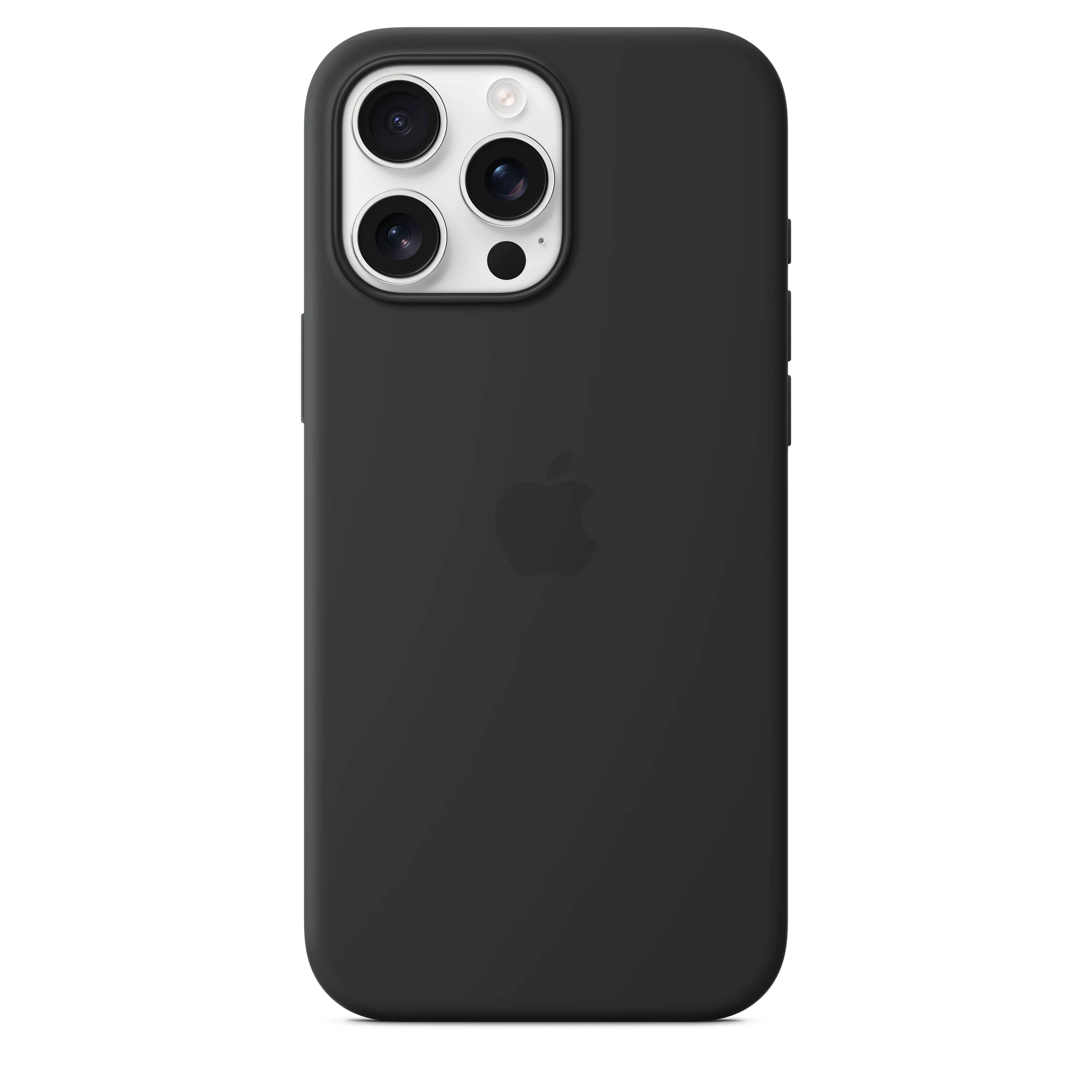 Funda de silicona con MagSafe para el iPhone 16 Pro Max - Negro - Image 3