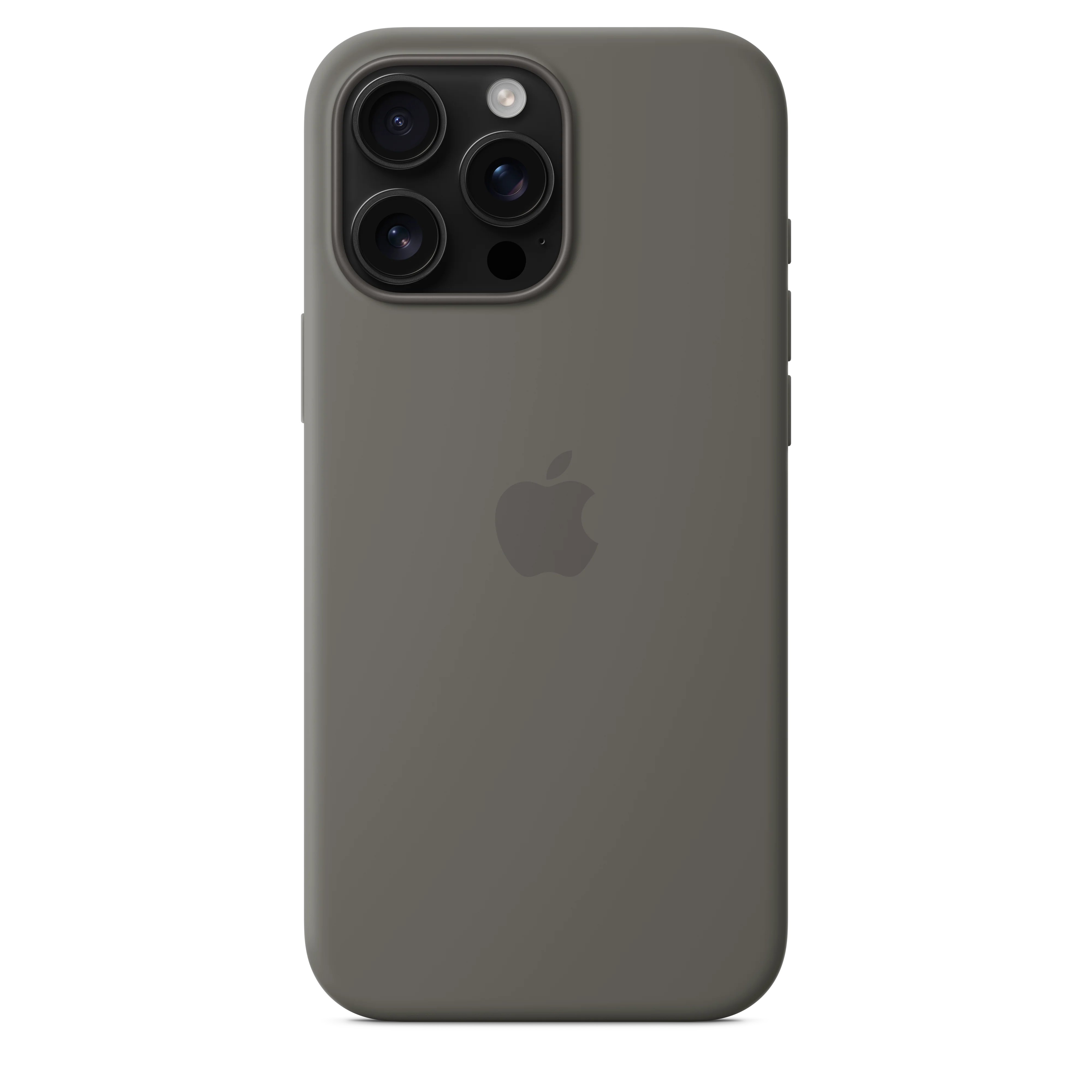 Funda de silicona con MagSafe para el iPhone 16 Pro Max - Gris piedra - Image 4