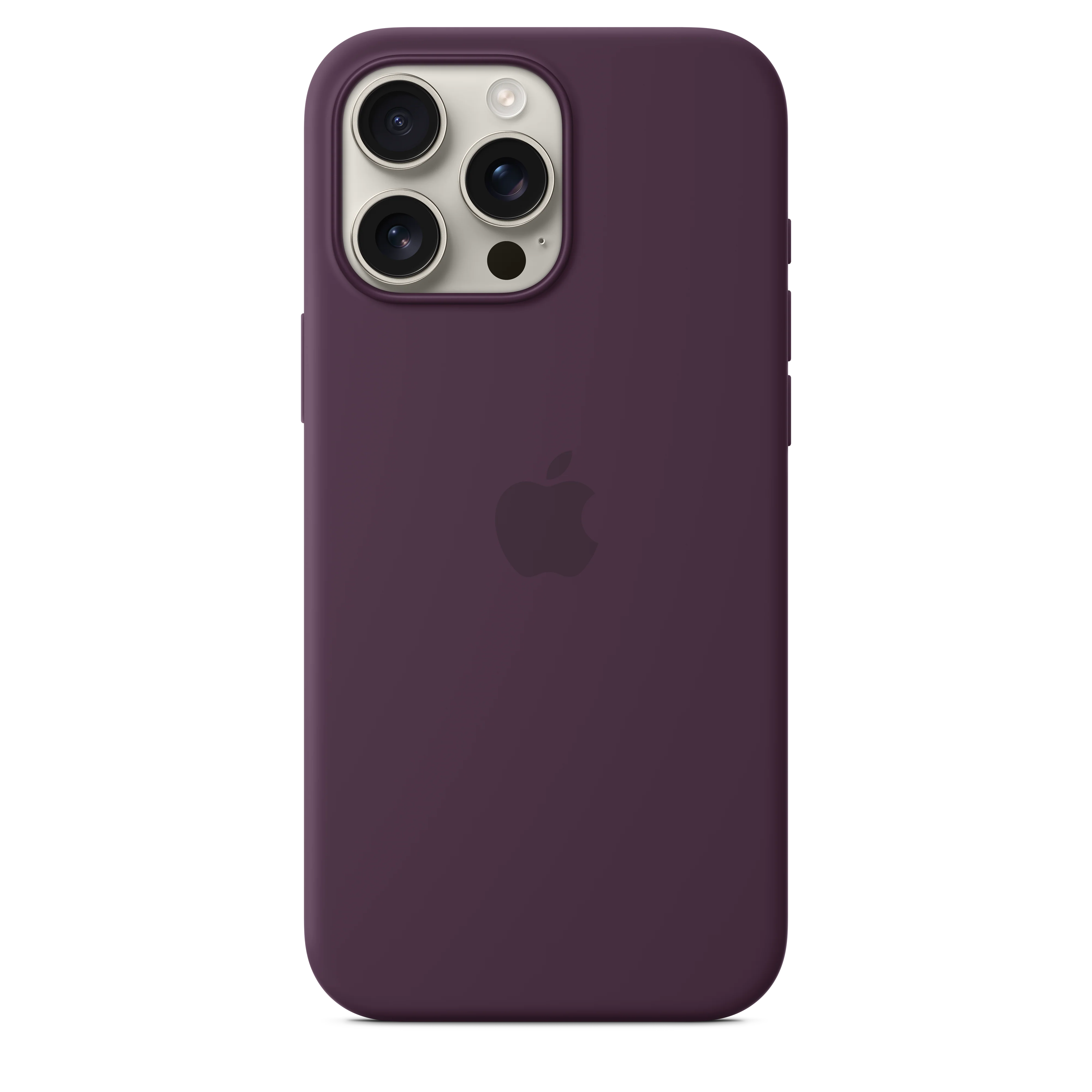 Funda de silicona con MagSafe para el iPhone 16 Pro Max - Ciruela - Image 2