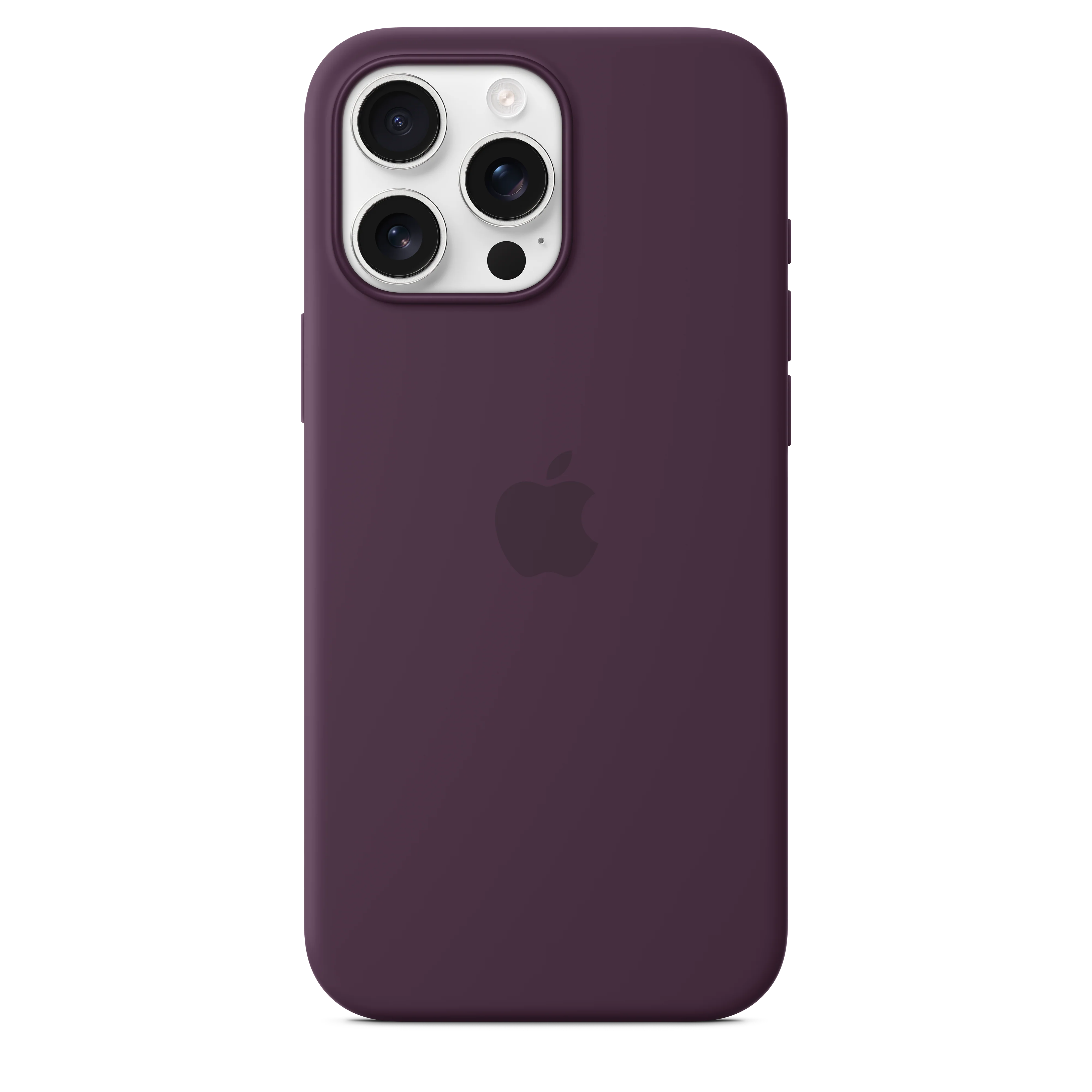 Funda de silicona con MagSafe para el iPhone 16 Pro Max - Ciruela - Image 3
