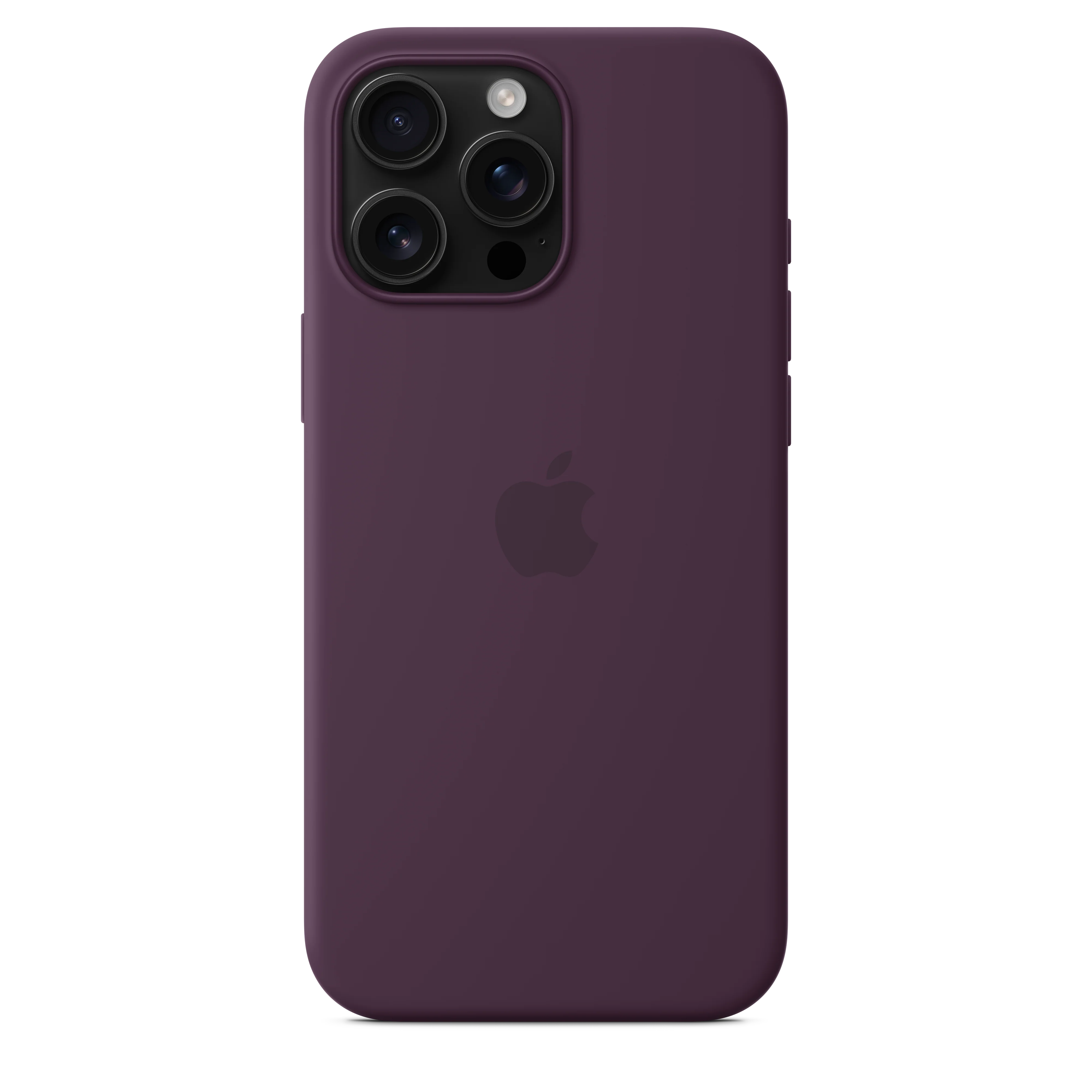 Funda de silicona con MagSafe para el iPhone 16 Pro Max - Ciruela - Image 4