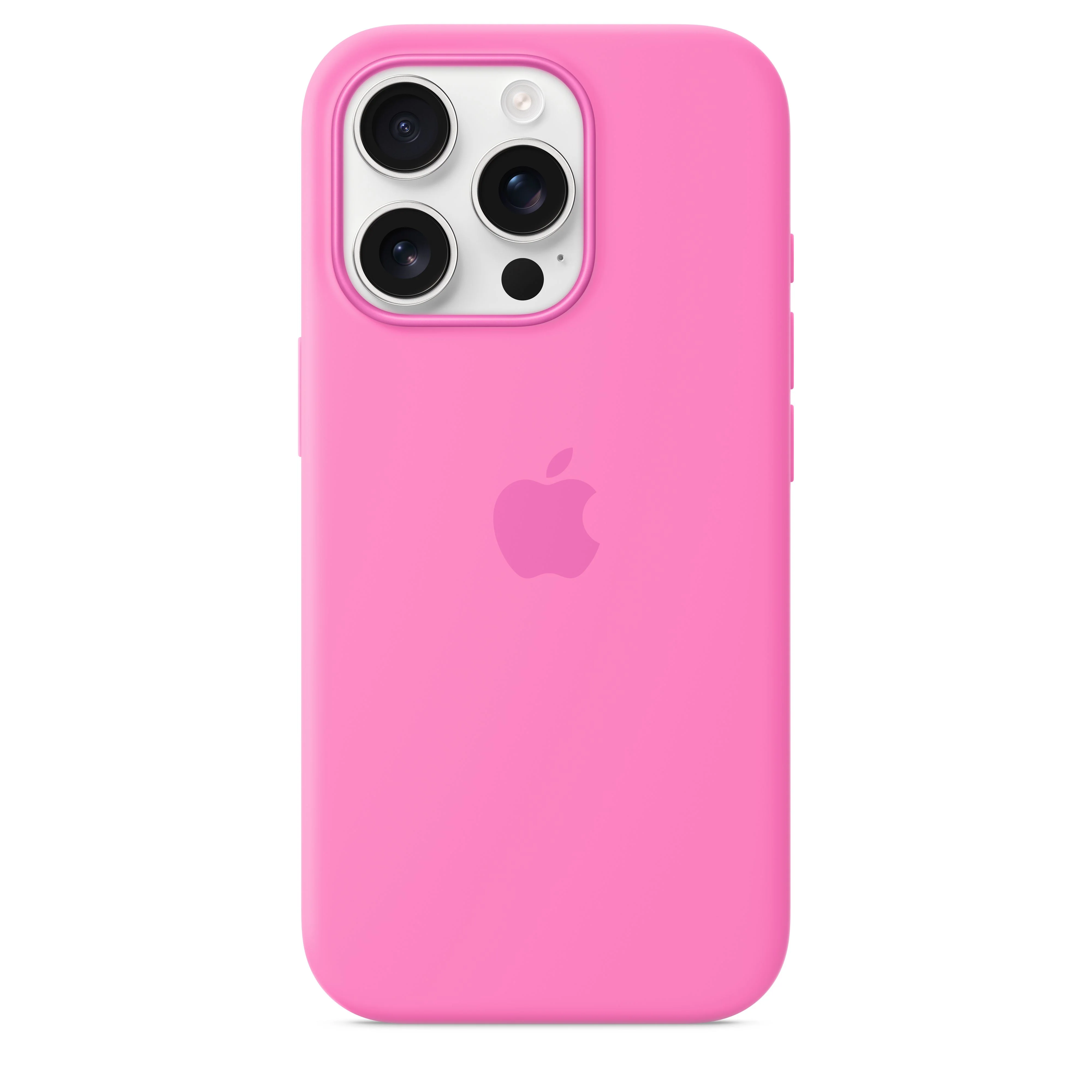 Funda de silicona con MagSafe para el iPhone 16 Pro - Peonía