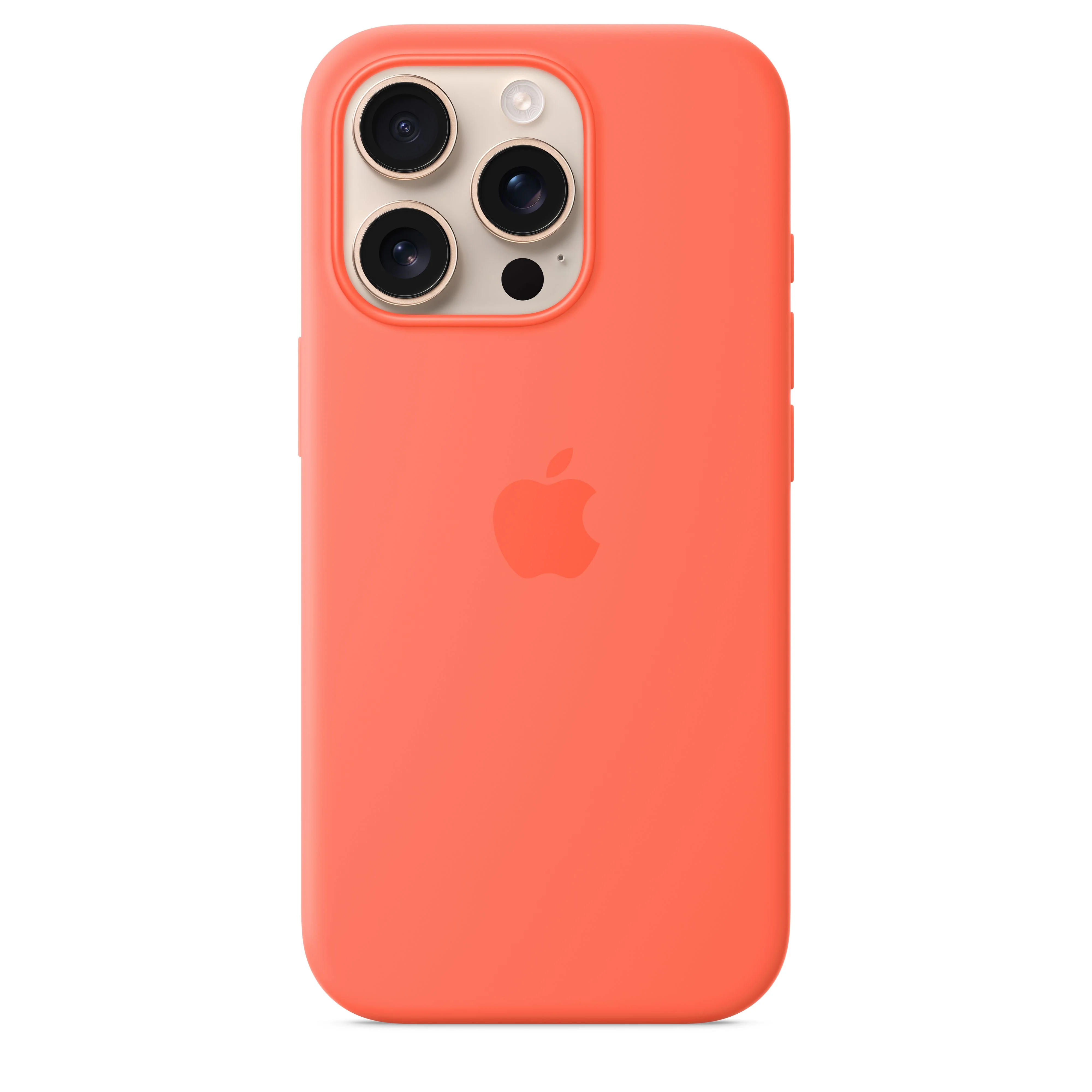 Funda de silicona con MagSafe para el iPhone 16 Pro - Mandarina - Image 2