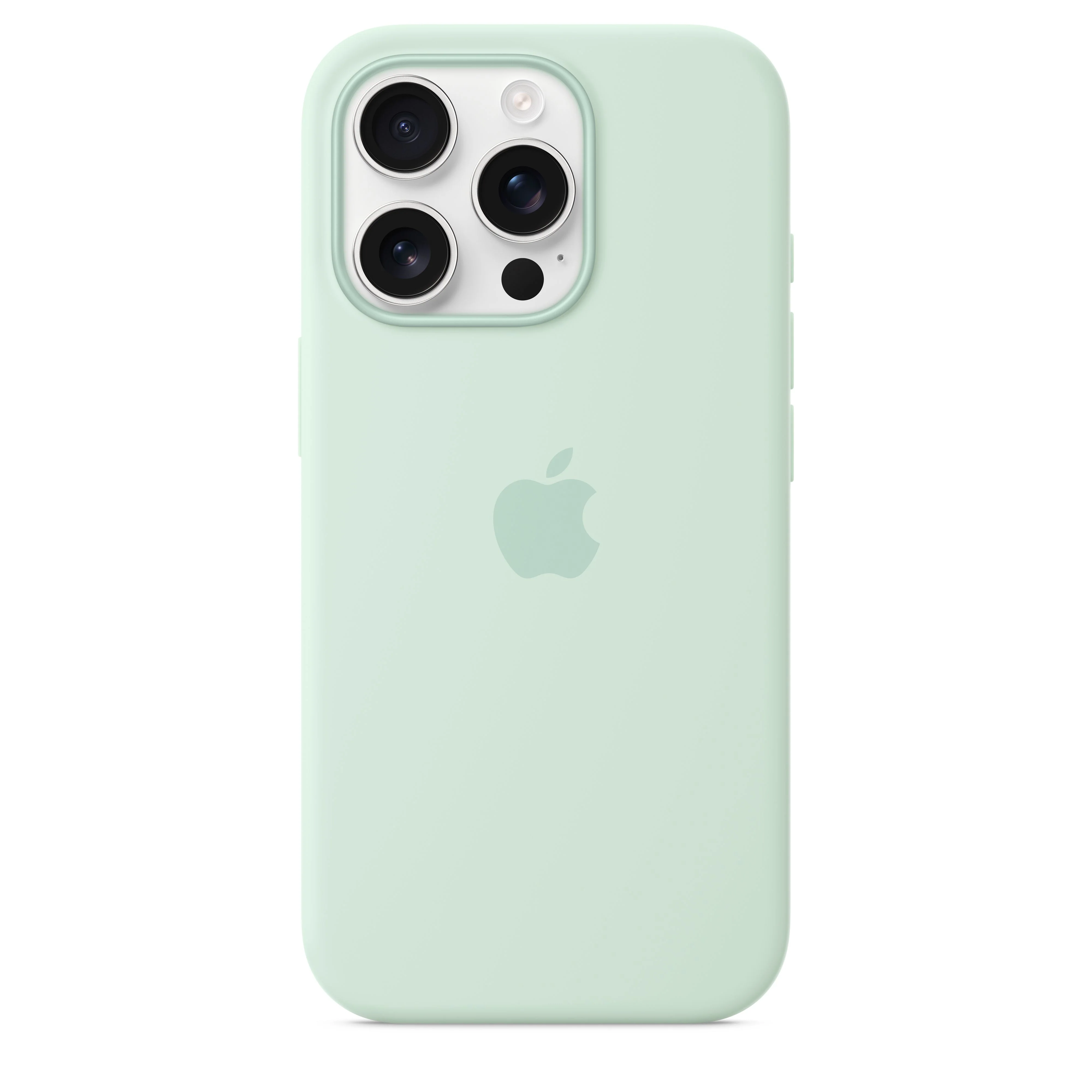 Funda de silicona con MagSafe para el iPhone 16 Pro - Aguamarina