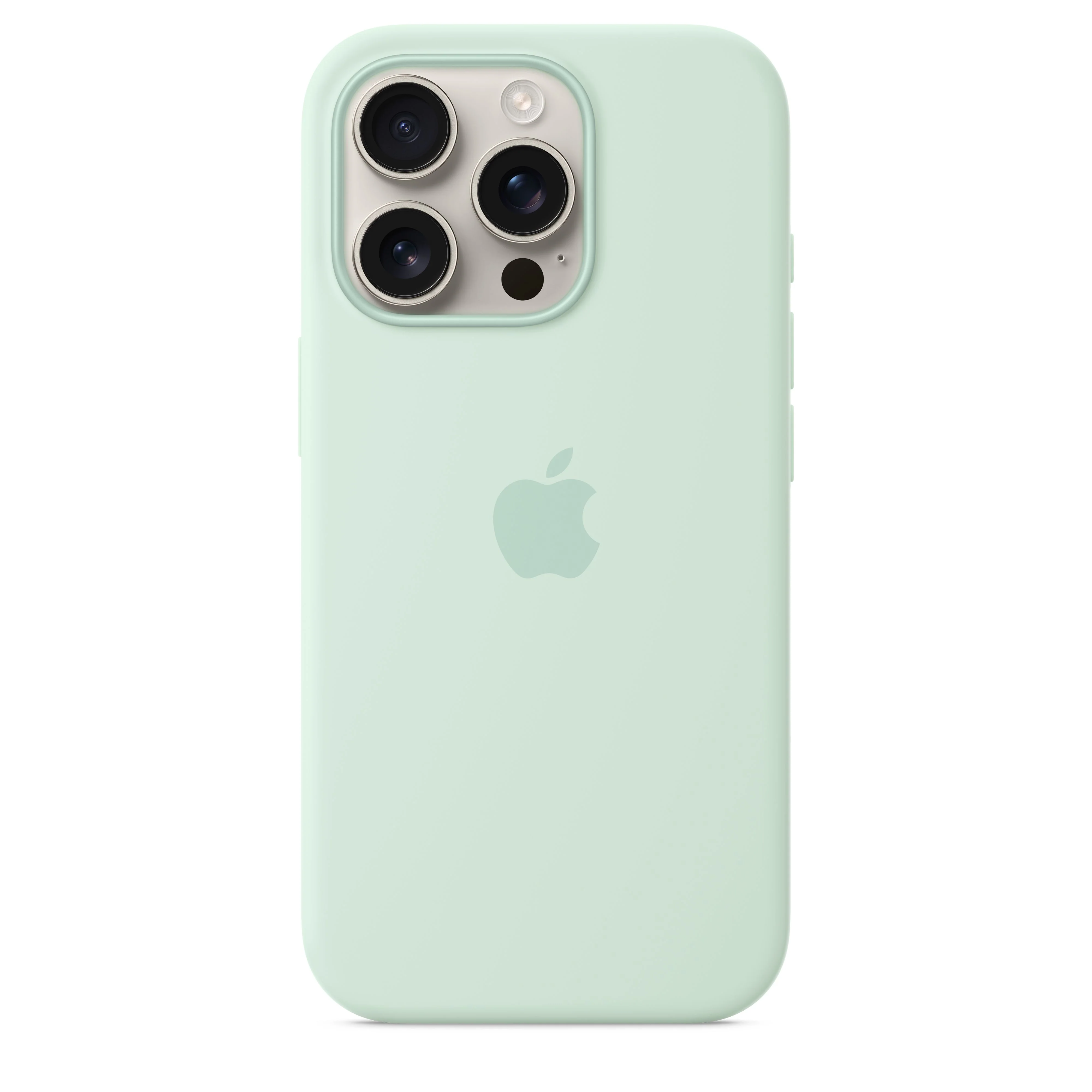 Funda de silicona con MagSafe para el iPhone 16 Pro - Aguamarina - Image 3