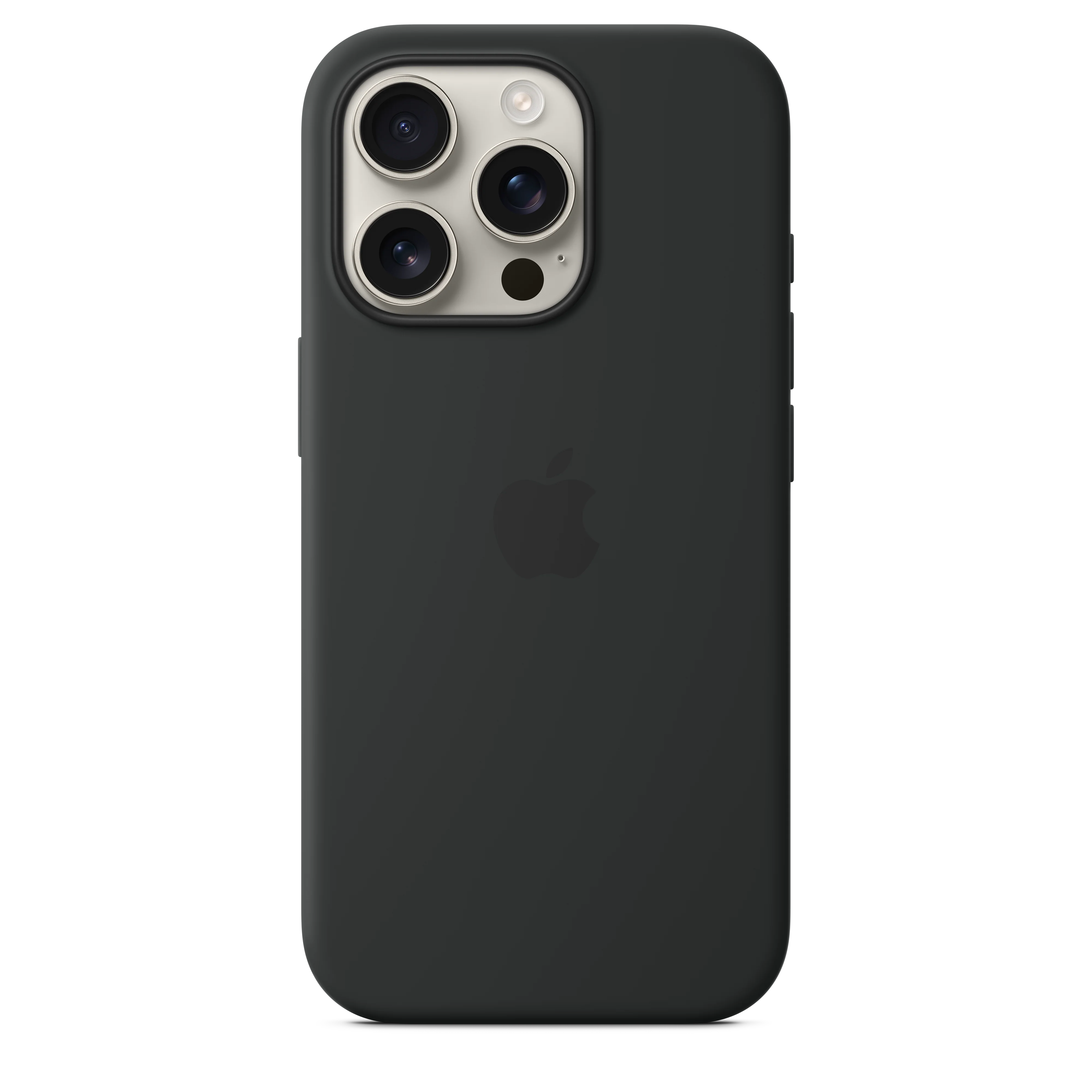 Funda de silicona con MagSafe para el iPhone 16 Pro - Negro - Image 2