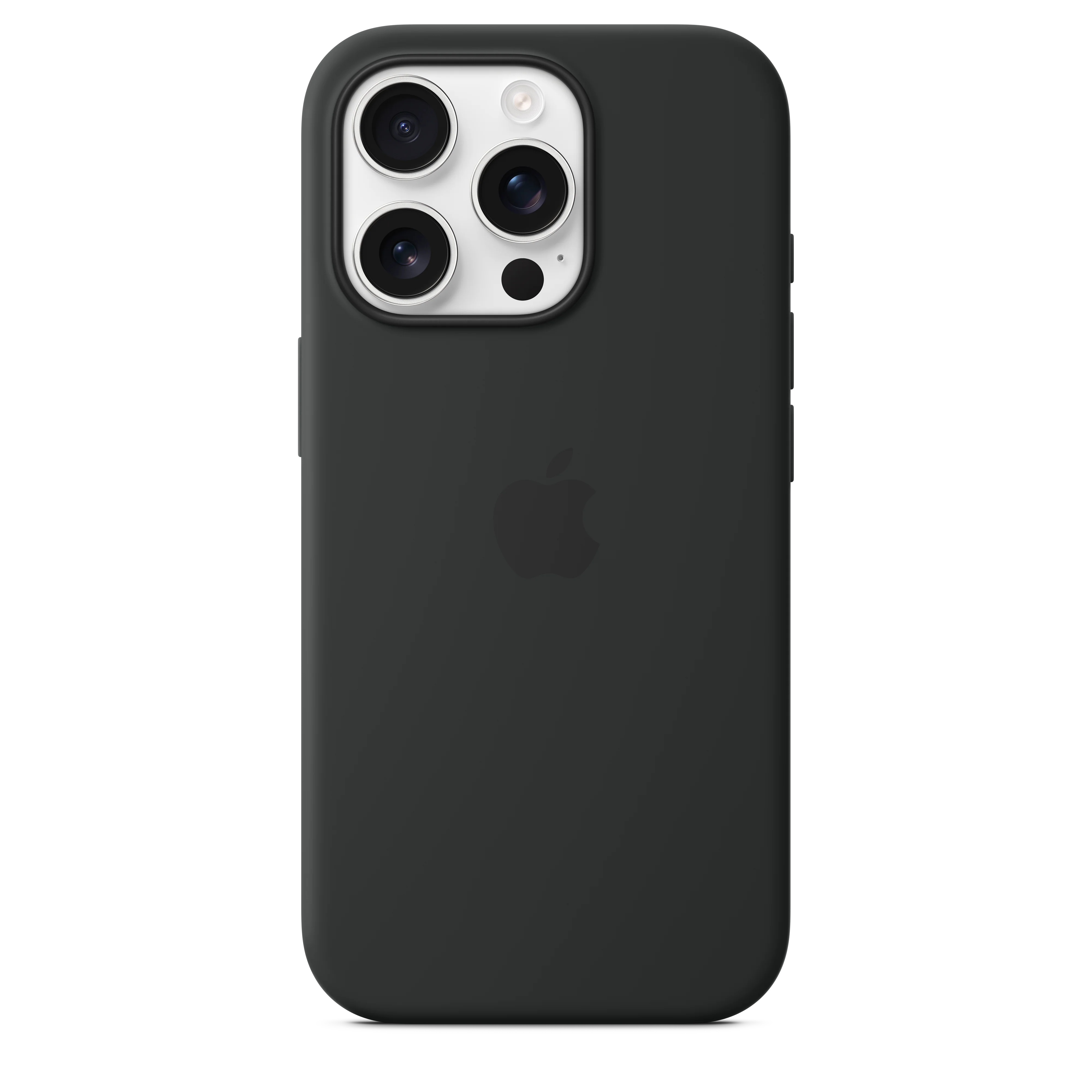 Funda de silicona con MagSafe para el iPhone 16 Pro - Negro - Image 3