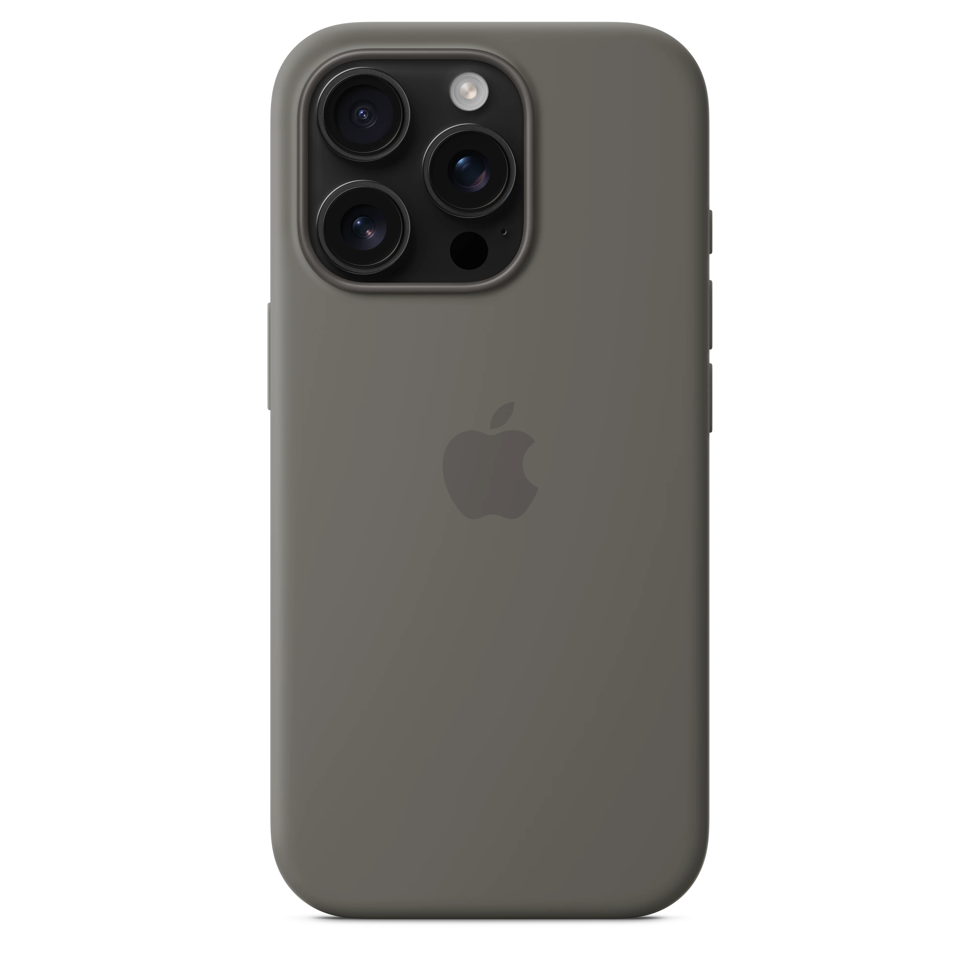 Funda de silicona con MagSafe para el iPhone 16 Pro - Gris piedra - Image 4