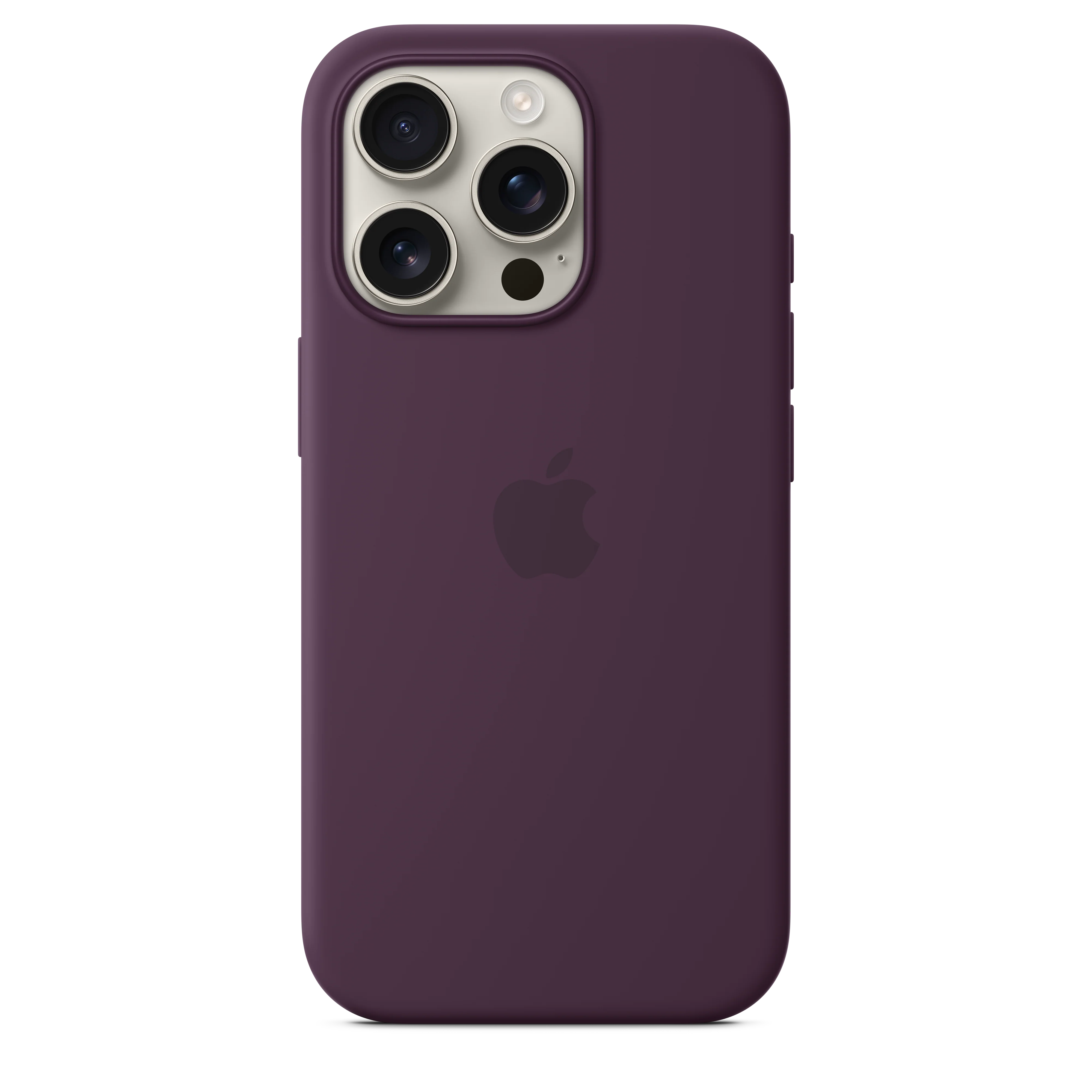 Funda de silicona con MagSafe para el iPhone 16 Pro - Ciruela - Image 2