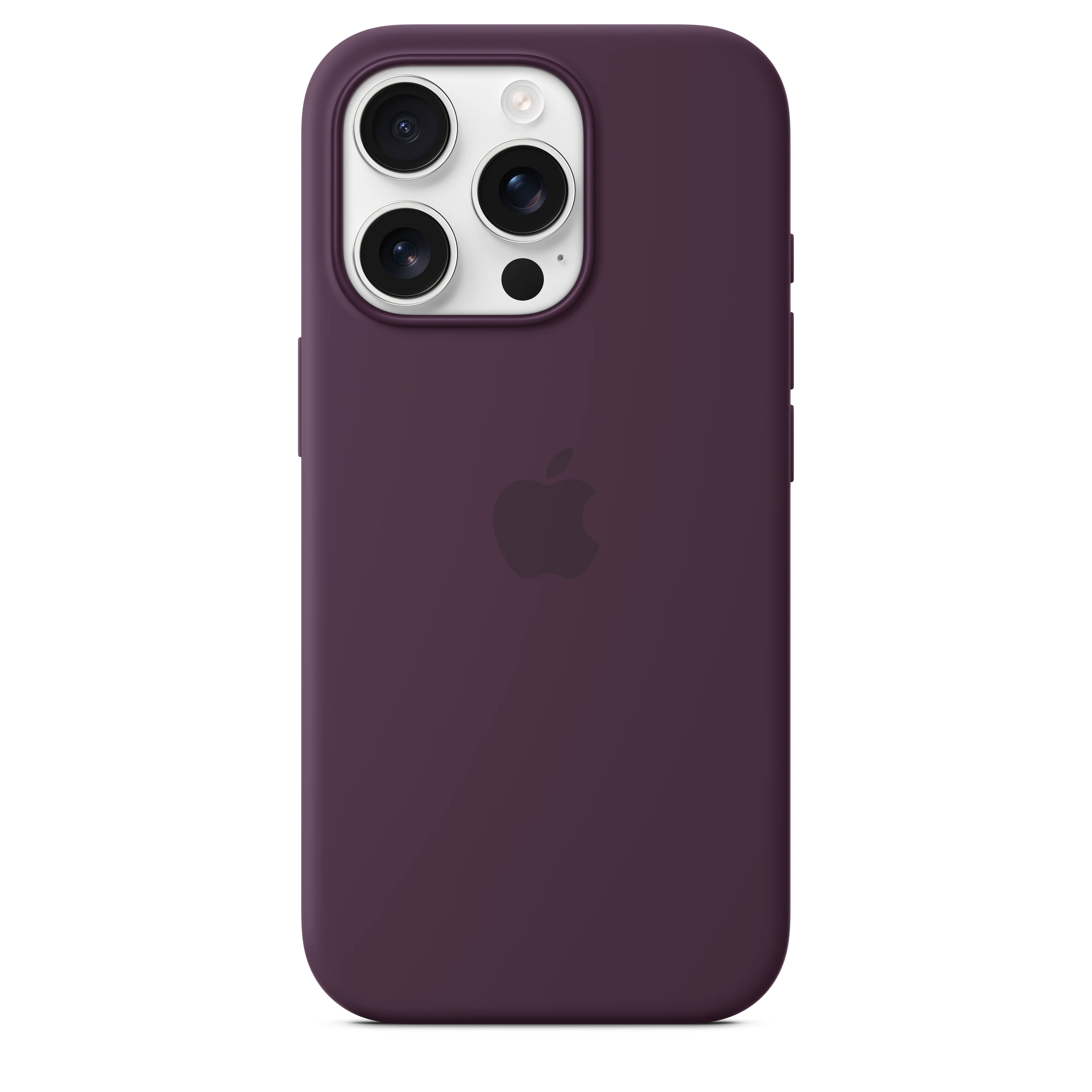 Funda de silicona con MagSafe para el iPhone 16 Pro - Ciruela - Image 3