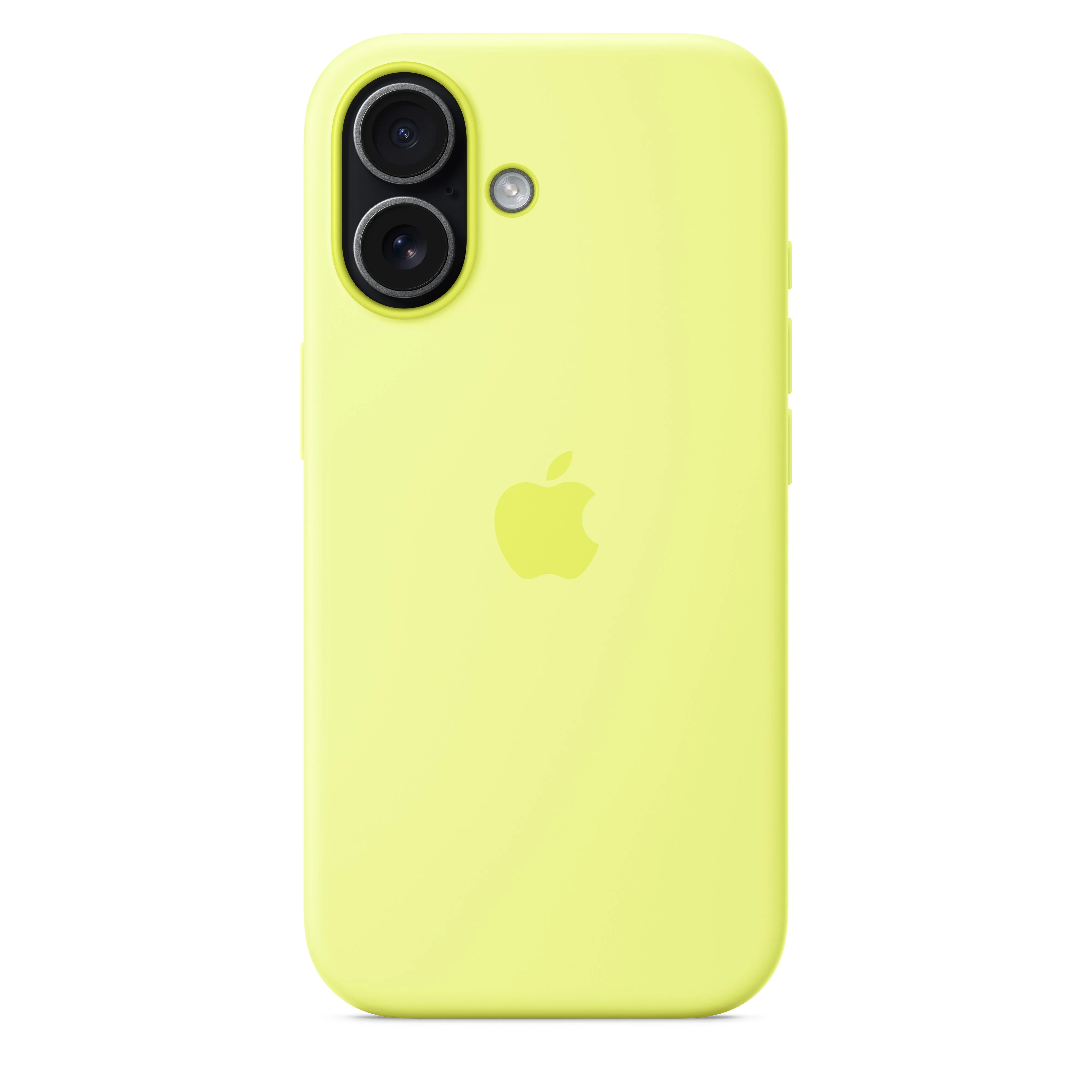 Funda de silicona con MagSafe para el iPhone 17 - Amarillo neón - Image 5