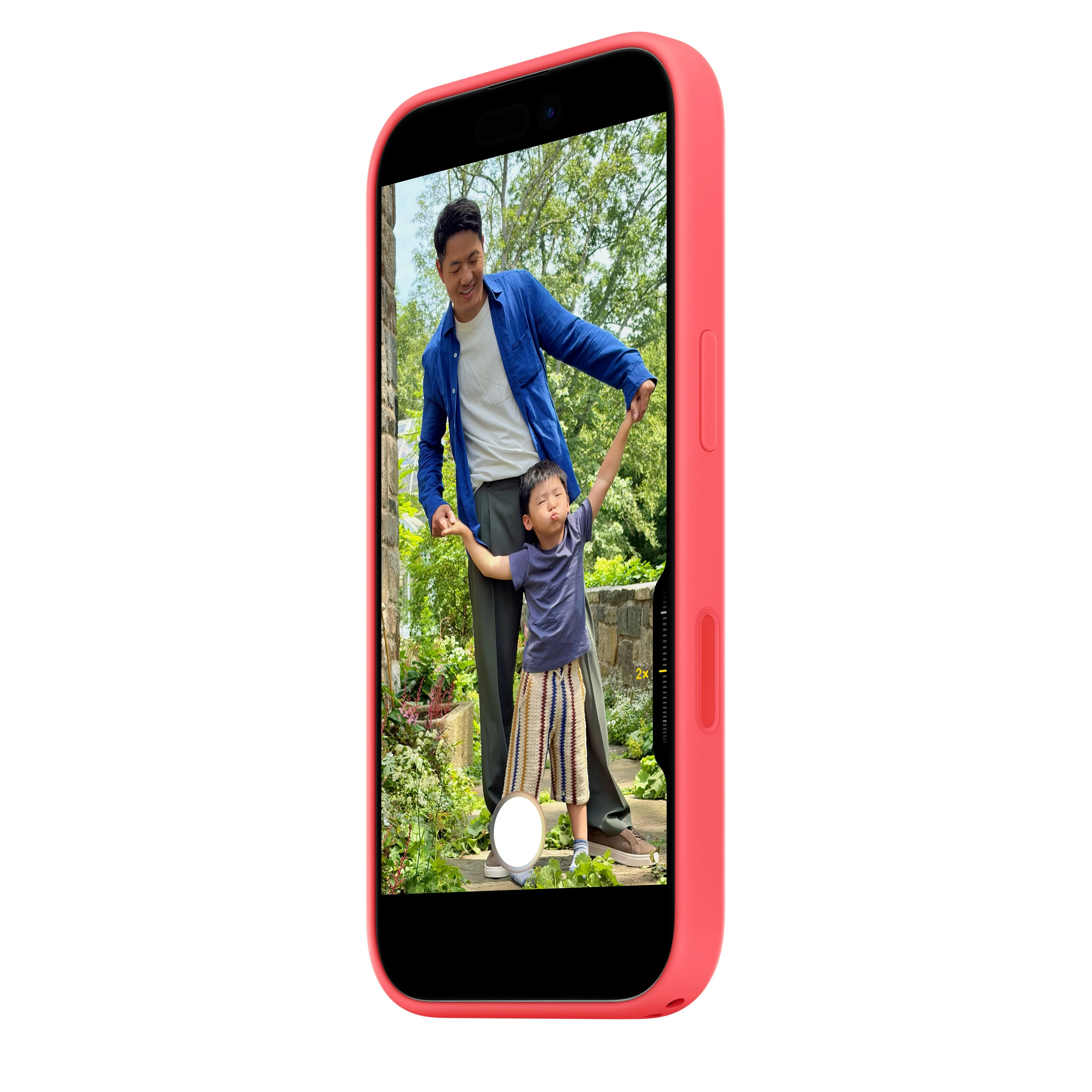 Funda de silicona con MagSafe para el iPhone 17 - Guayaba intenso - Image 6