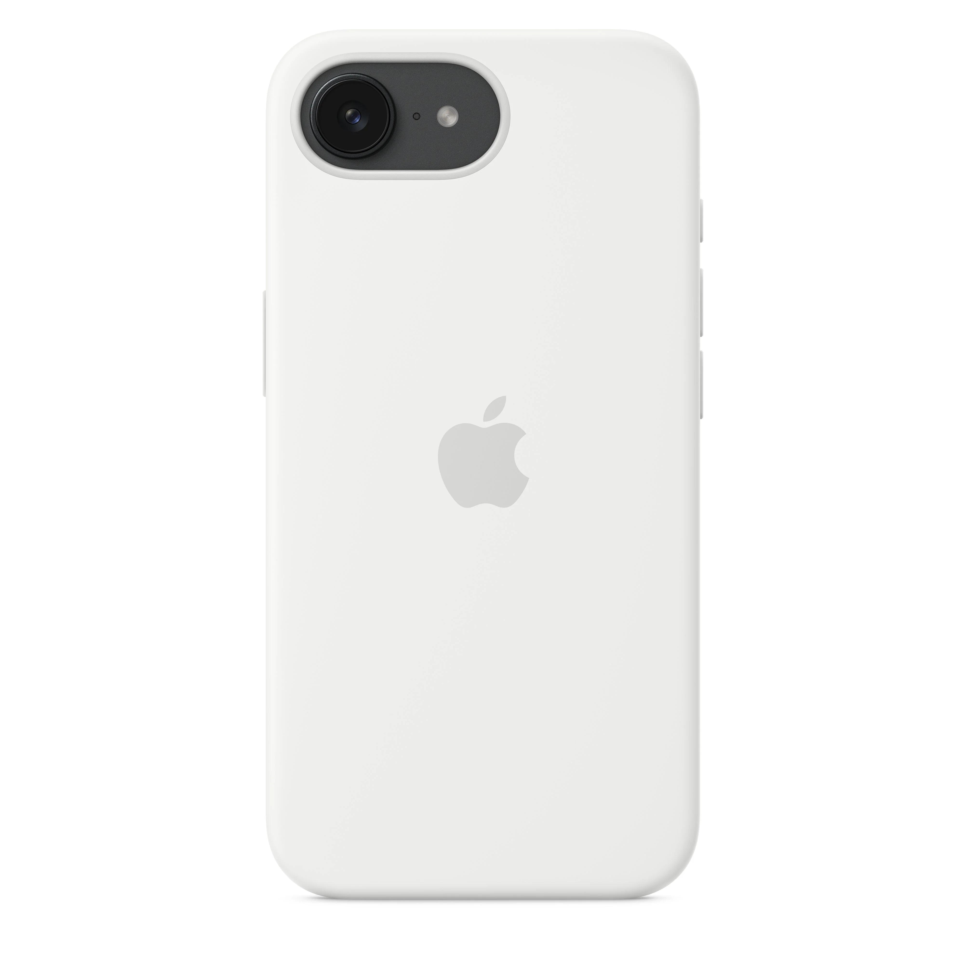 Funda de silicona para el iPhone 16e - Blanco - Image 2