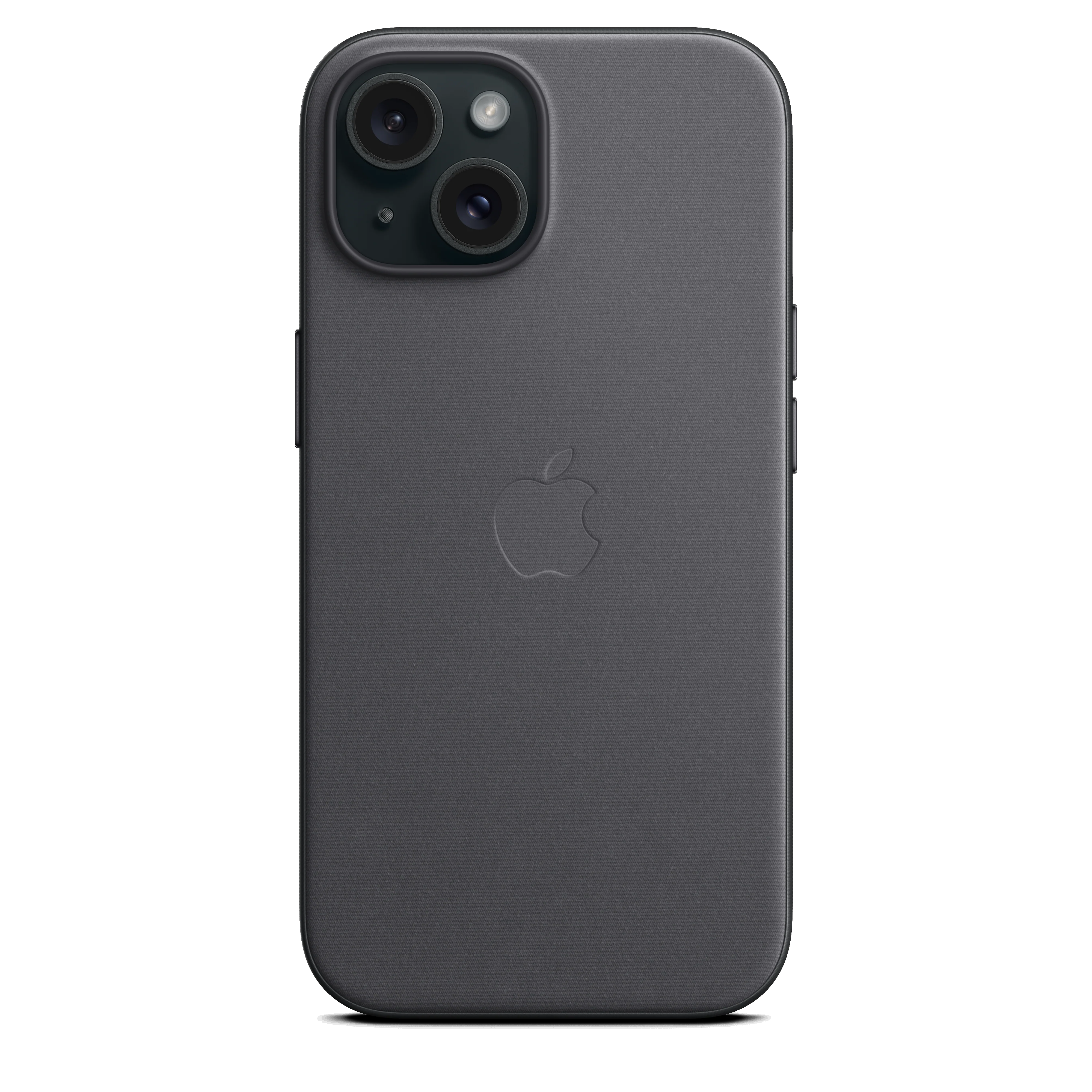 Funda de trenzado fino con MagSafe para el iPhone 15 - Negro - Image 5