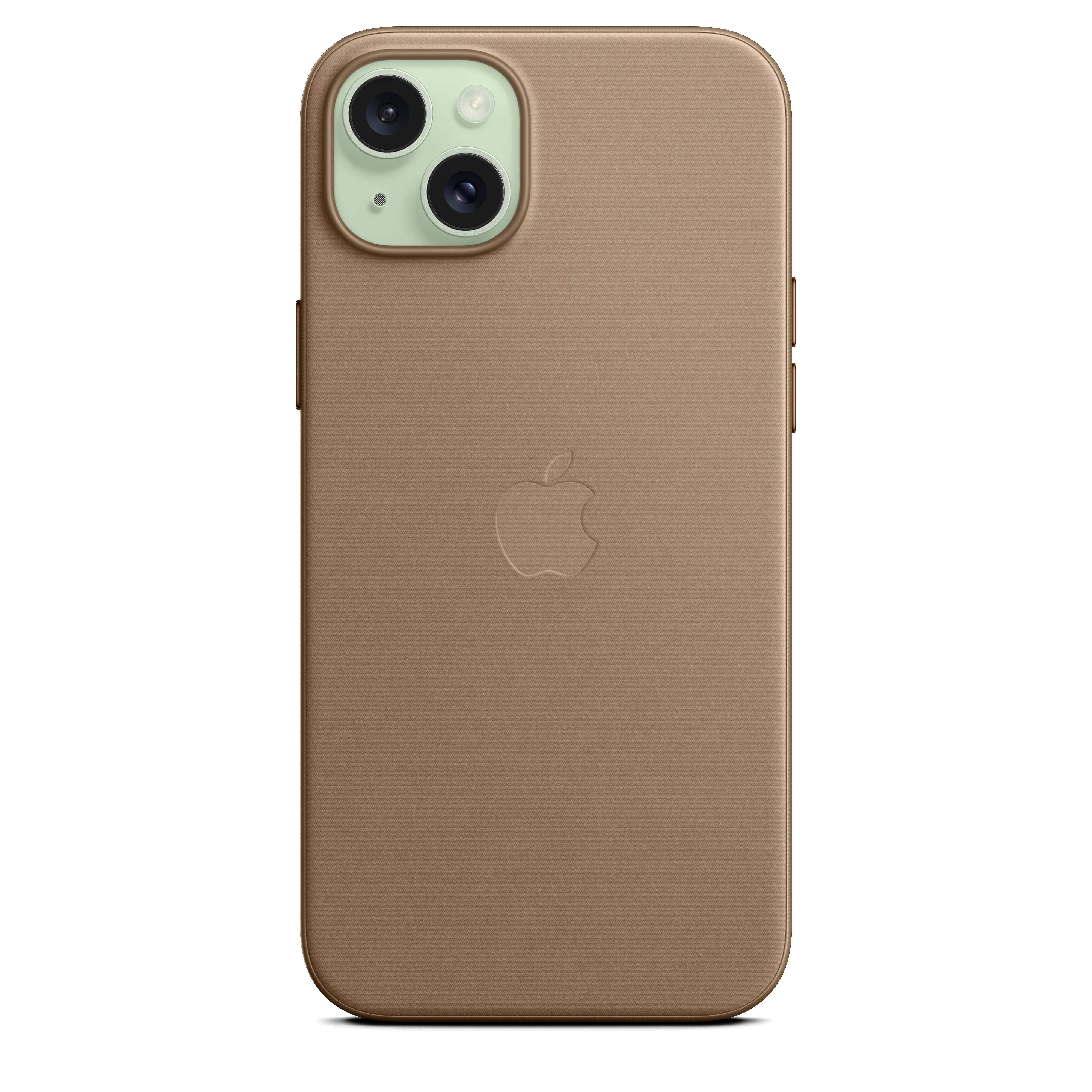 Funda de trenzado fino con MagSafe para el iPhone 15 Plus - Marrón topo - Image 4