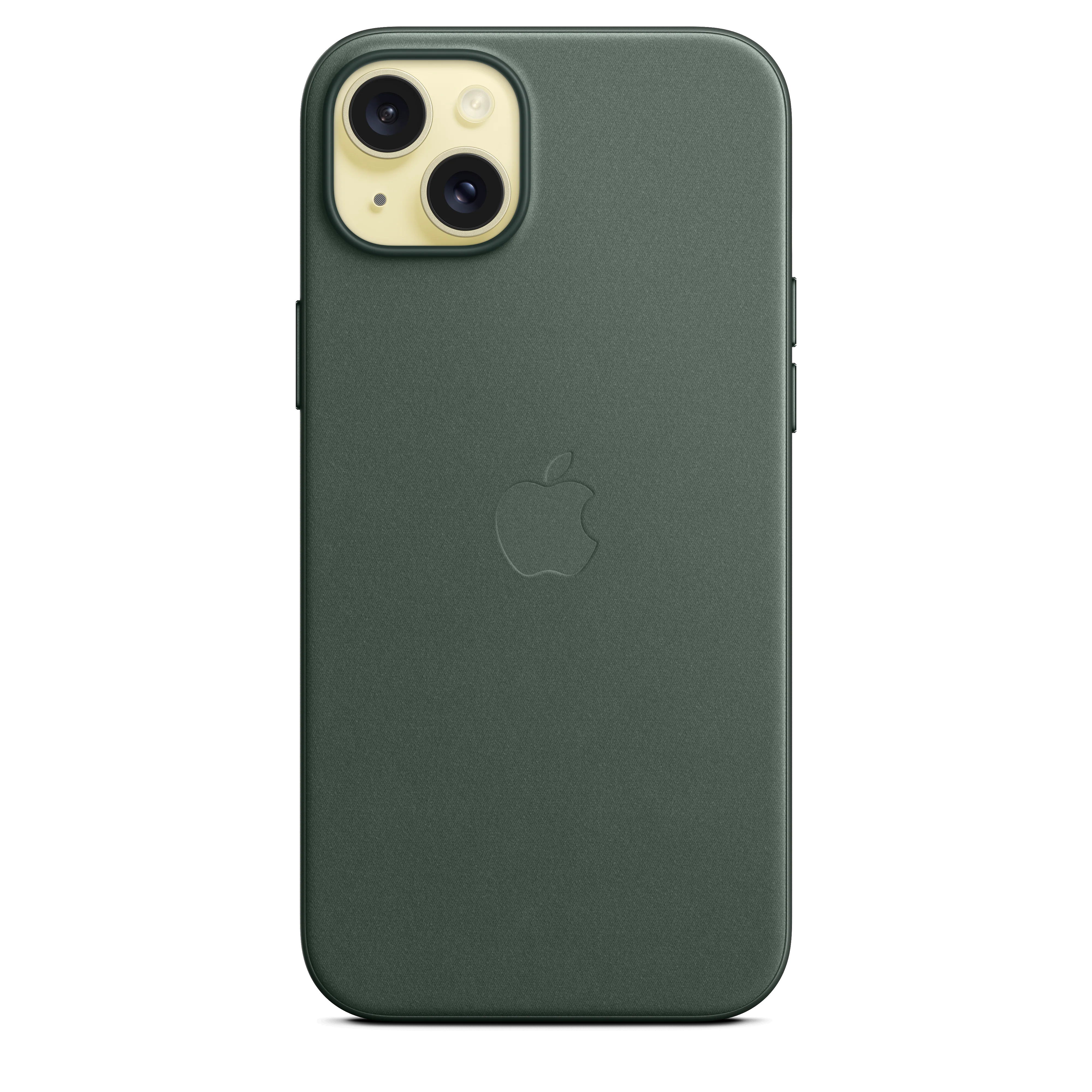 Funda de trenzado fino con MagSafe para el iPhone 15 Plus - Verde perenne - Image 3