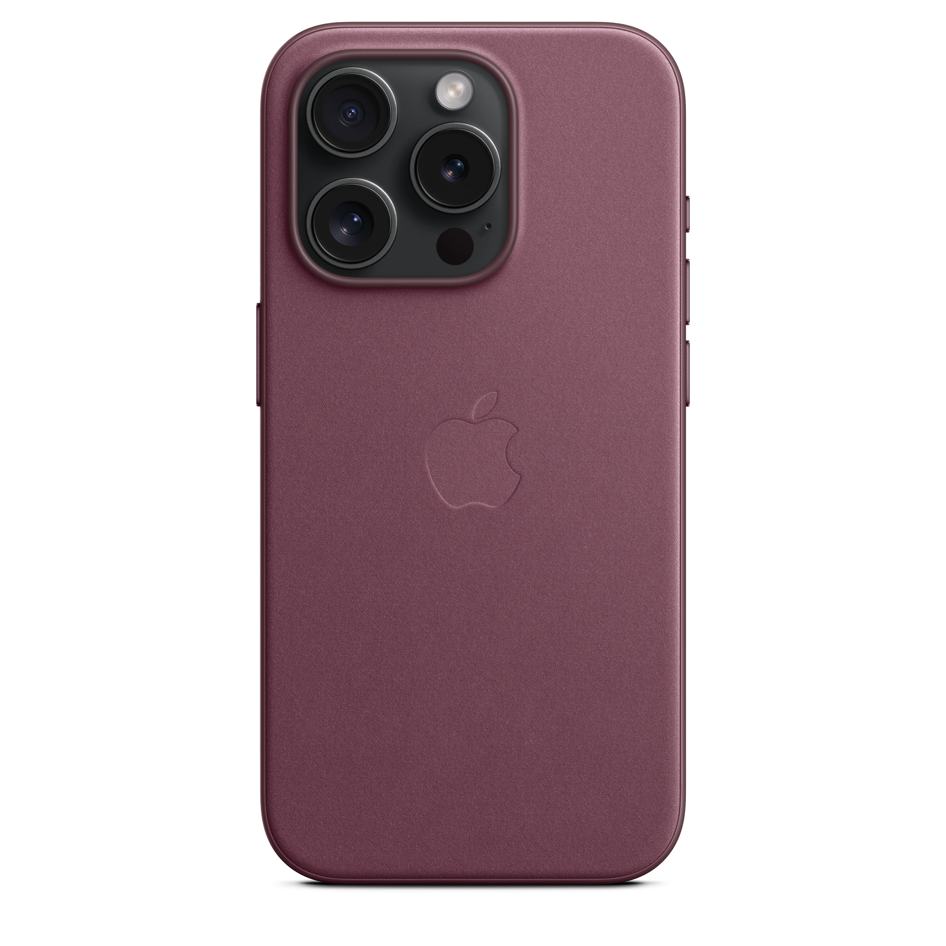 Funda de trenzado fino con MagSafe para el iPhone 15 Pro - Rojo mora - Image 4