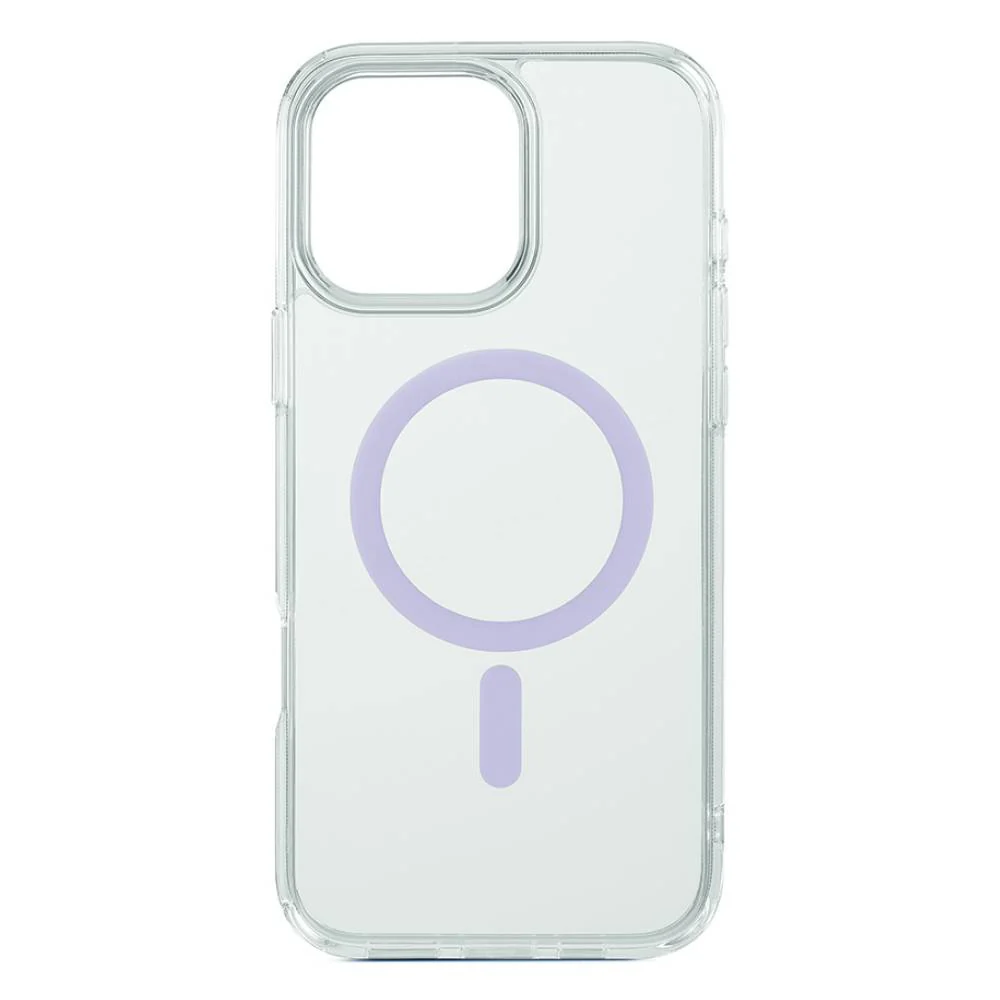 Funda Frozen MagSafe para iPhone 16 Pro Max lila/transparente | Rossellimac