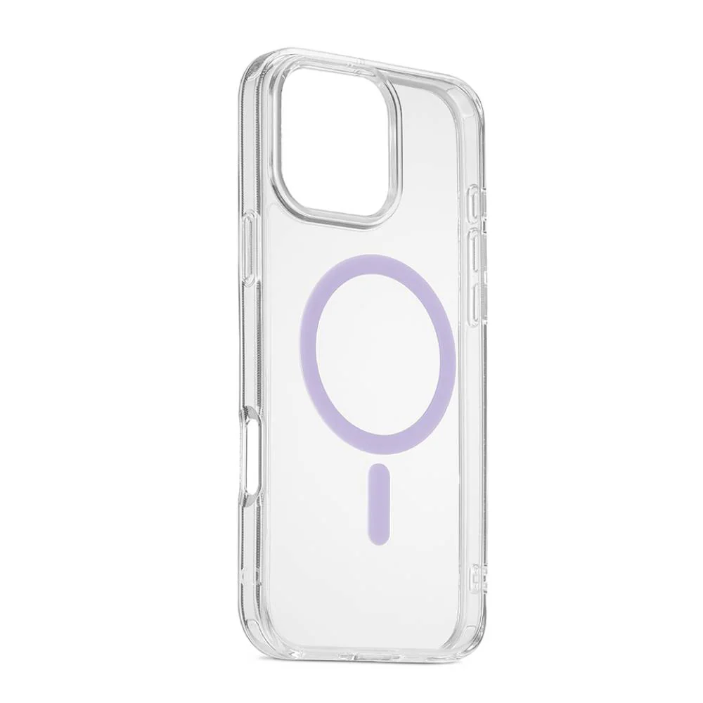 Funda Frozen MagSafe para iPhone 16 Pro lila/transparente | Rossellimac - Image 2