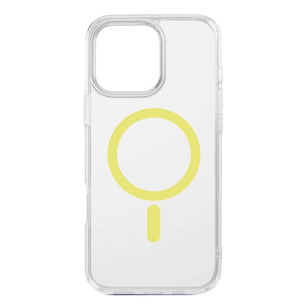 Funda Frozen MagSafe para iPhone 16 Pro Max lima/transparente | Rossellimac