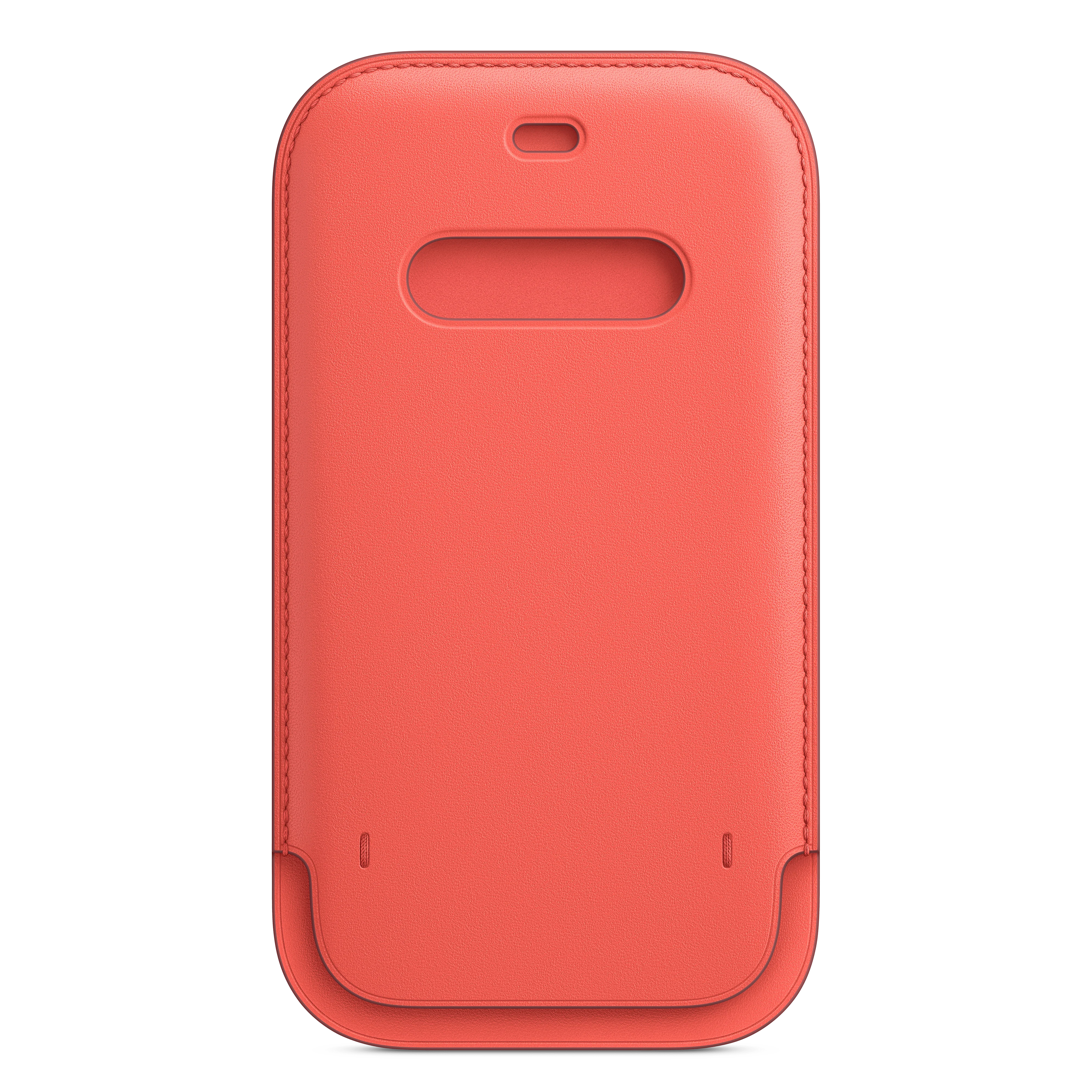 Funda integral de piel con MagSafe para el iPhone 12 y iPhone 12 Pro, Pomelo rosa - Image 3