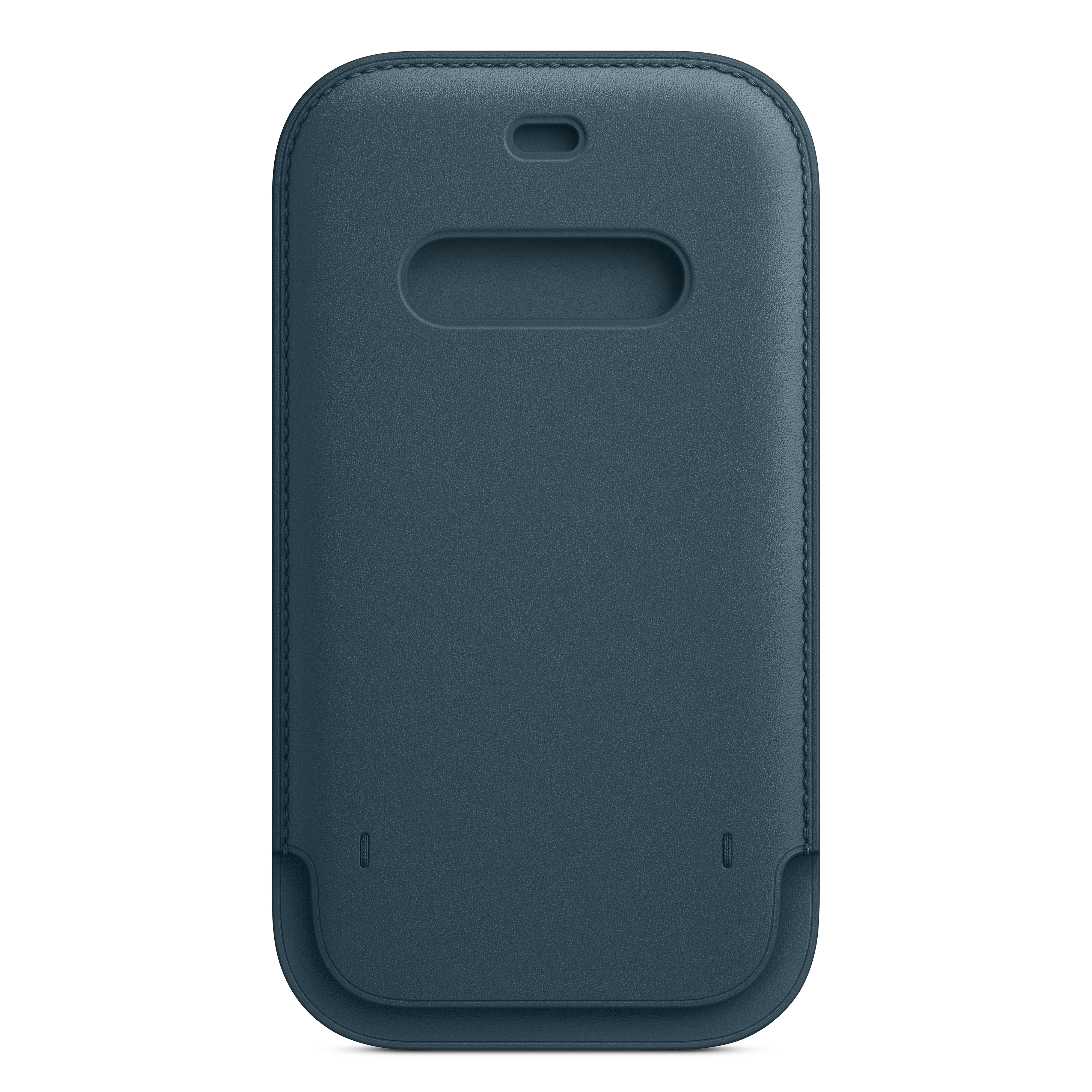 Funda integral de piel con MagSafe para el iPhone 12 y iPhone 12 Pro, Azul báltico - Image 3