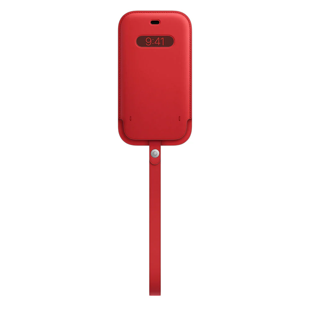 Funda integral de piel con MagSafe para el iPhone 12 y iPhone 12 Pro, (PRODUCT)RED