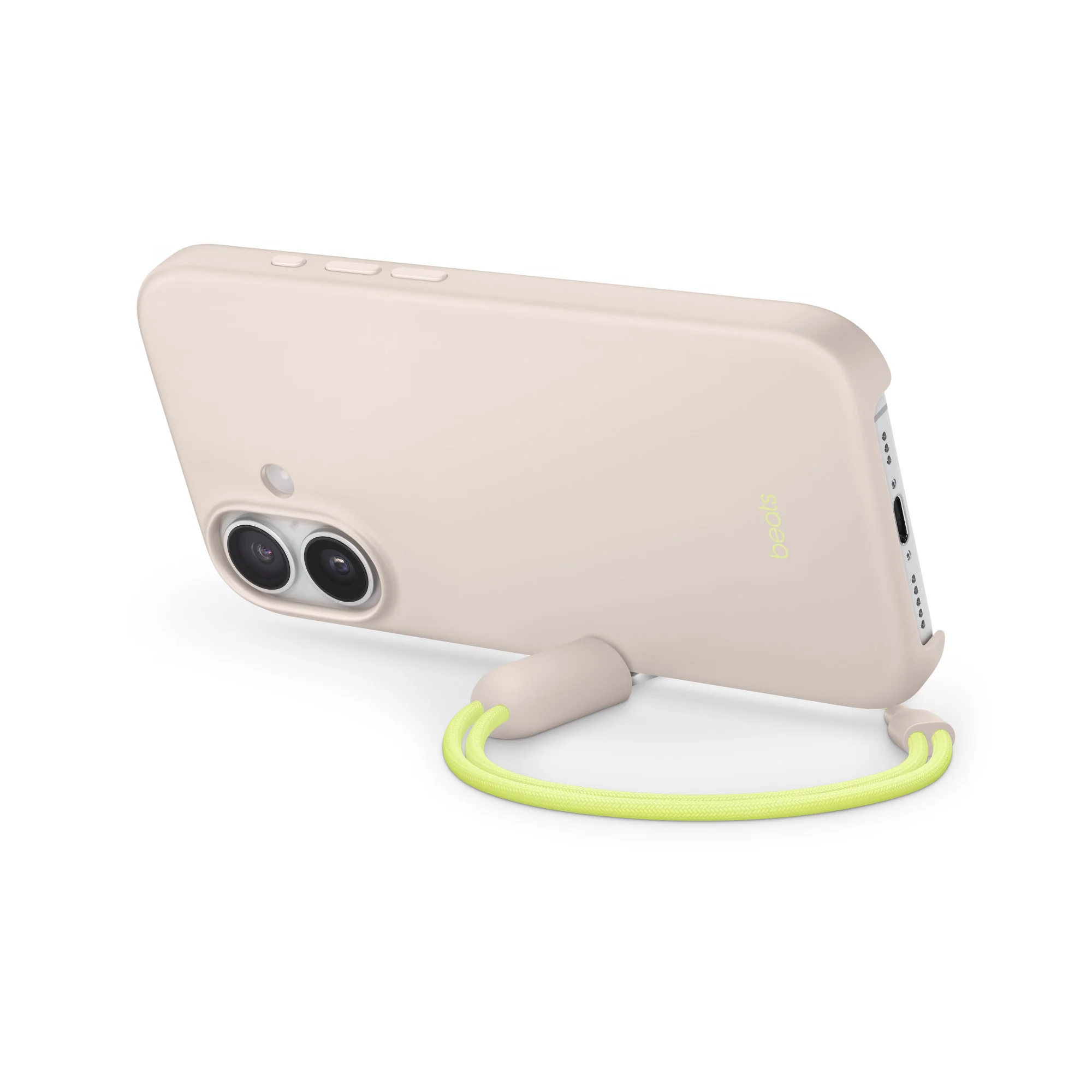 Funda Kickstand Gris caliza MagSafe Control Cámara iPhone 17 | Beats - Image 4