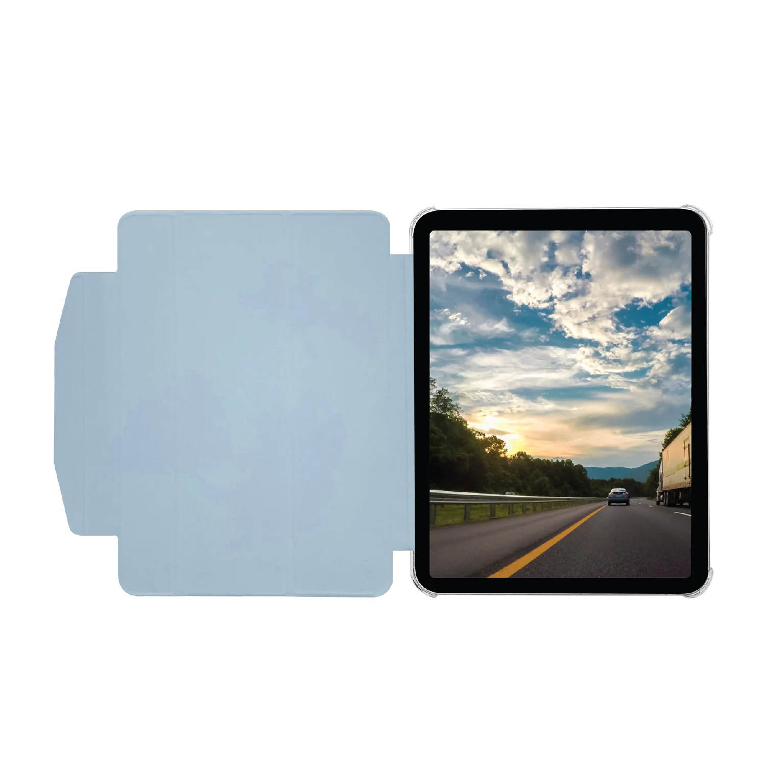 Funda-libro multiposición para iPad 10 Gen azul | Macally - Image 4