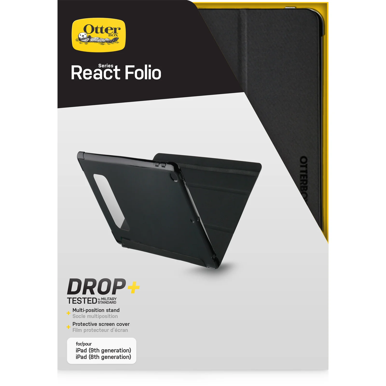 Funda React Folio iPad 9ªGen Negro | Otterbox - Image 9