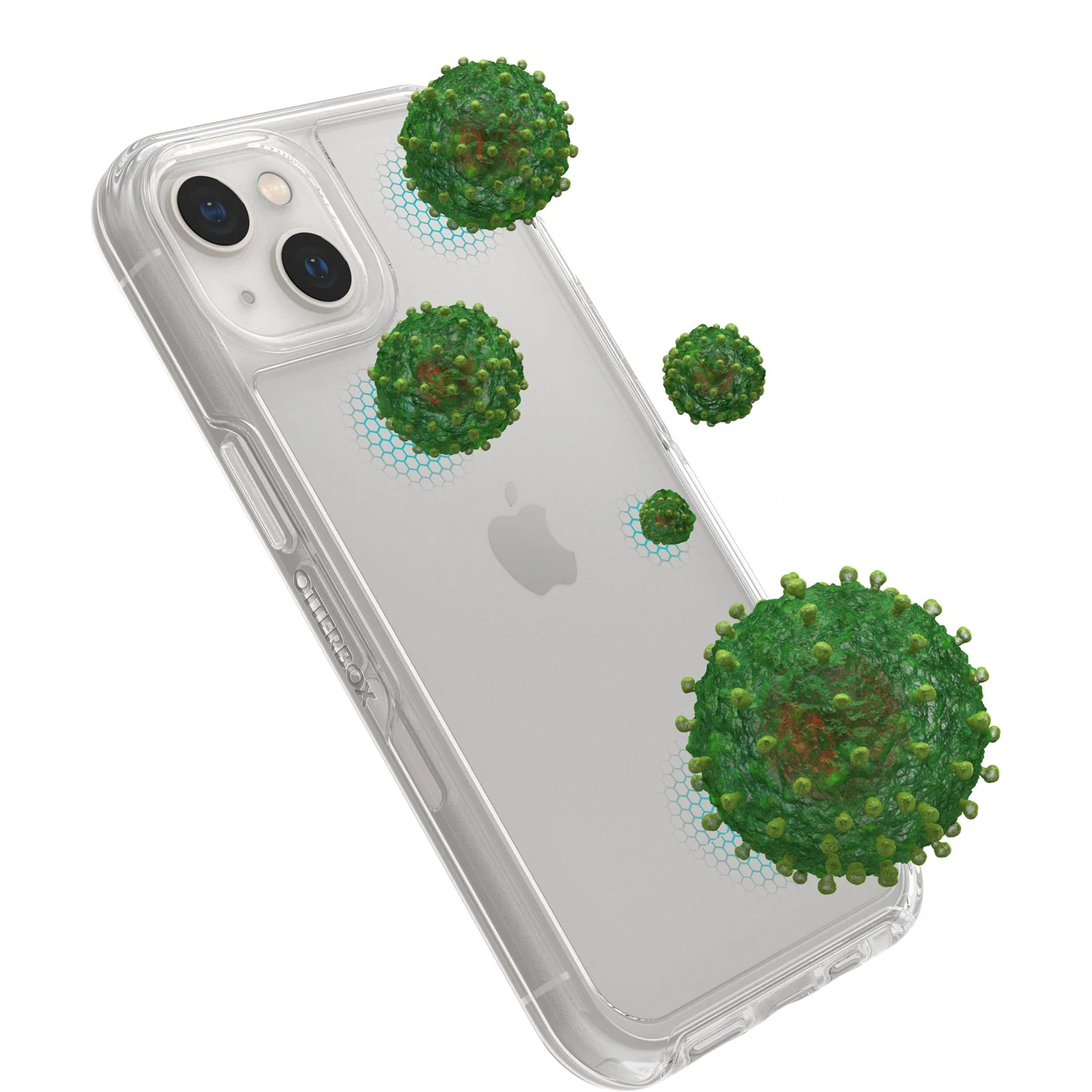 Funda Symmetry iPhone 13 | Otterbox Purpurina en negro | Otterbox - Image 3
