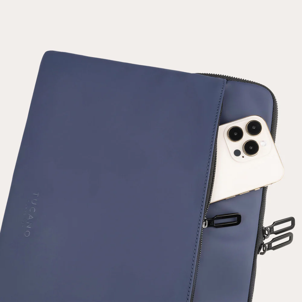 Funda Sleeve Gommo MacBook Air/ Pro 13/14" Azul | Tucano - Image 4