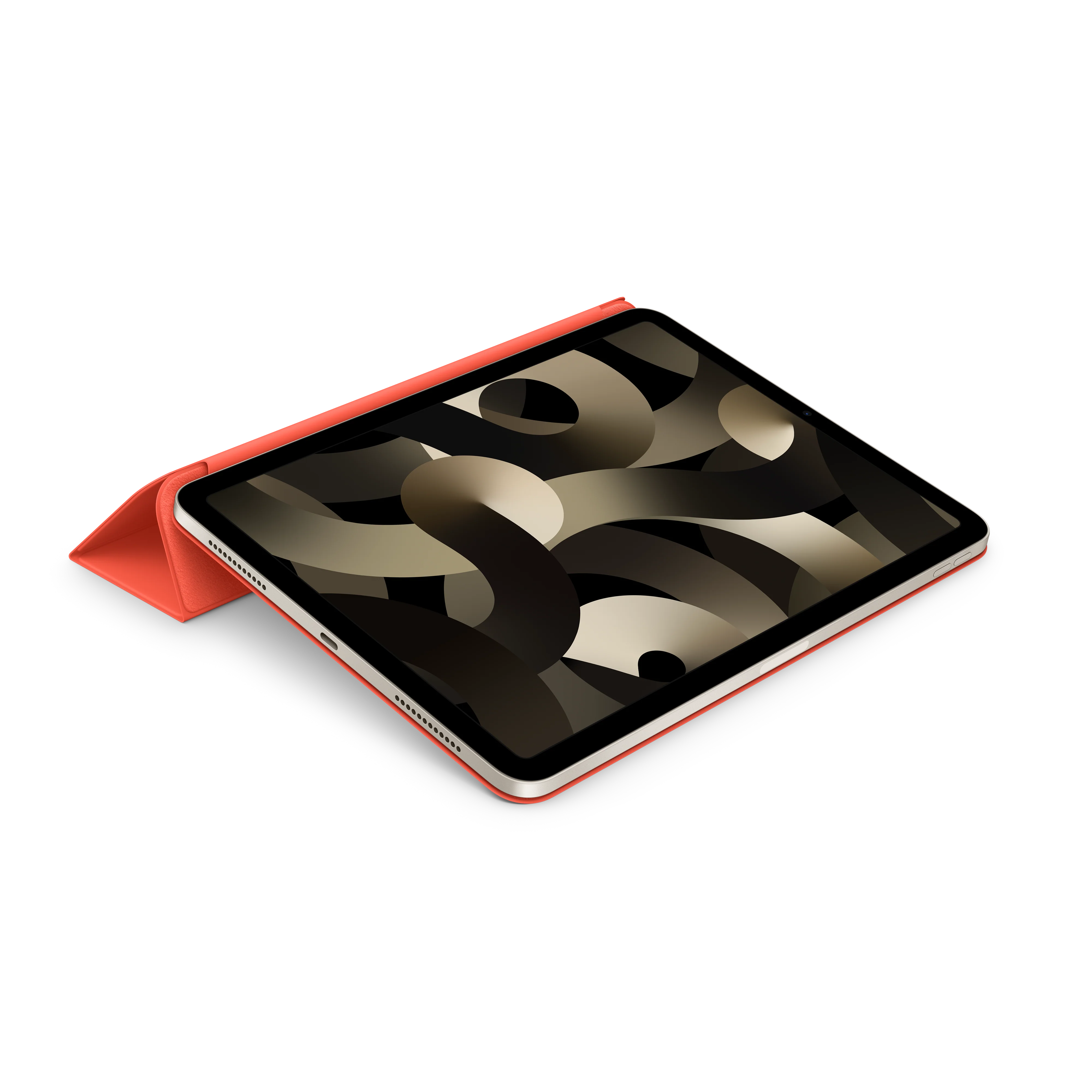 Funda Smart Folio para el iPad Air (5.ª generación), Naranja eléctrico - Image 4