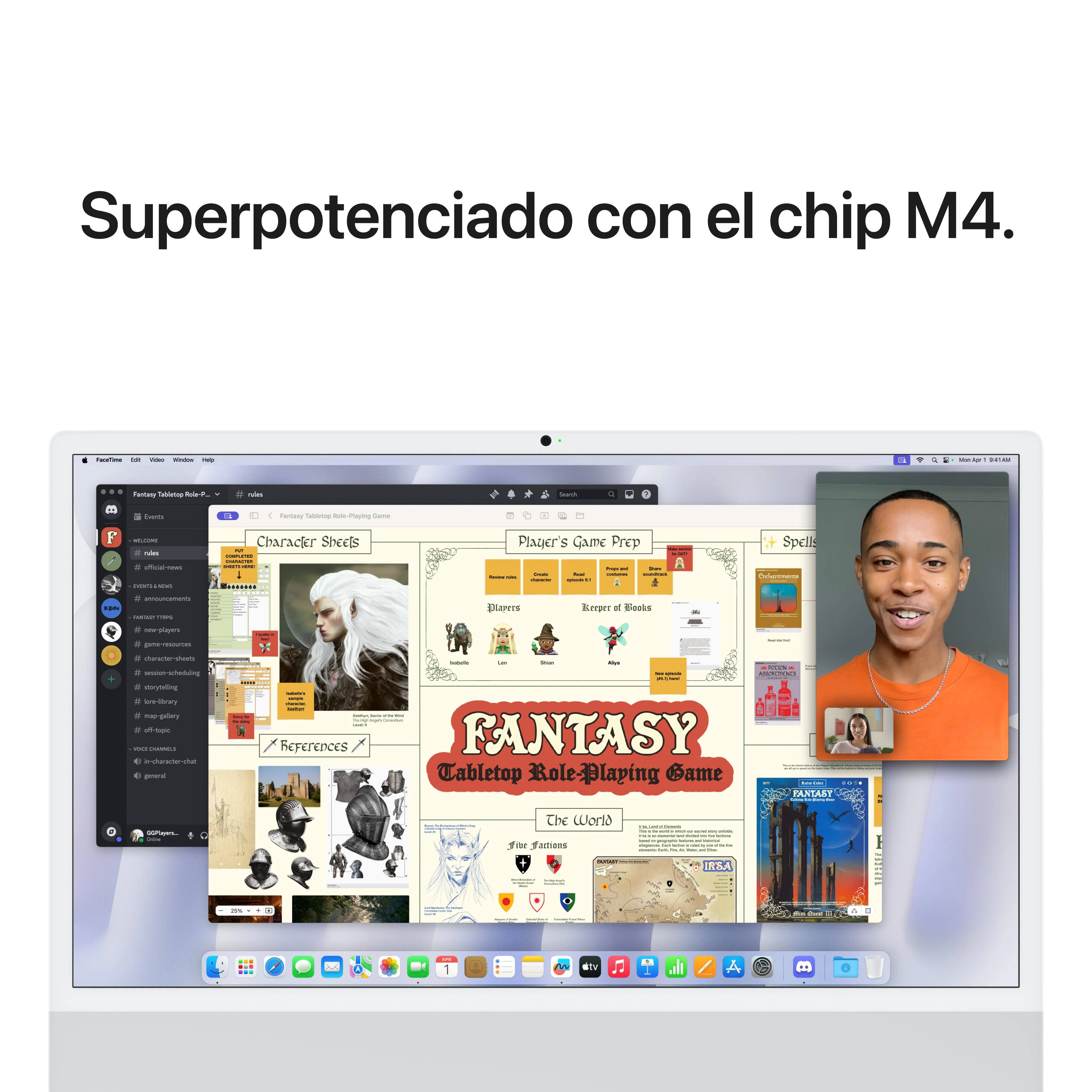 iMac con pantalla Retina 4,5K de 24 pulgadas: Chip M4 de Apple con CPU de 10 núcleos y GPU de 10 núcleos, 24 GB RAM, 512 GB SSD , Vidrio estándar, Gigabit Ethernet, Teclado Magic Keyboard con Touch ID - Plata - Image 6