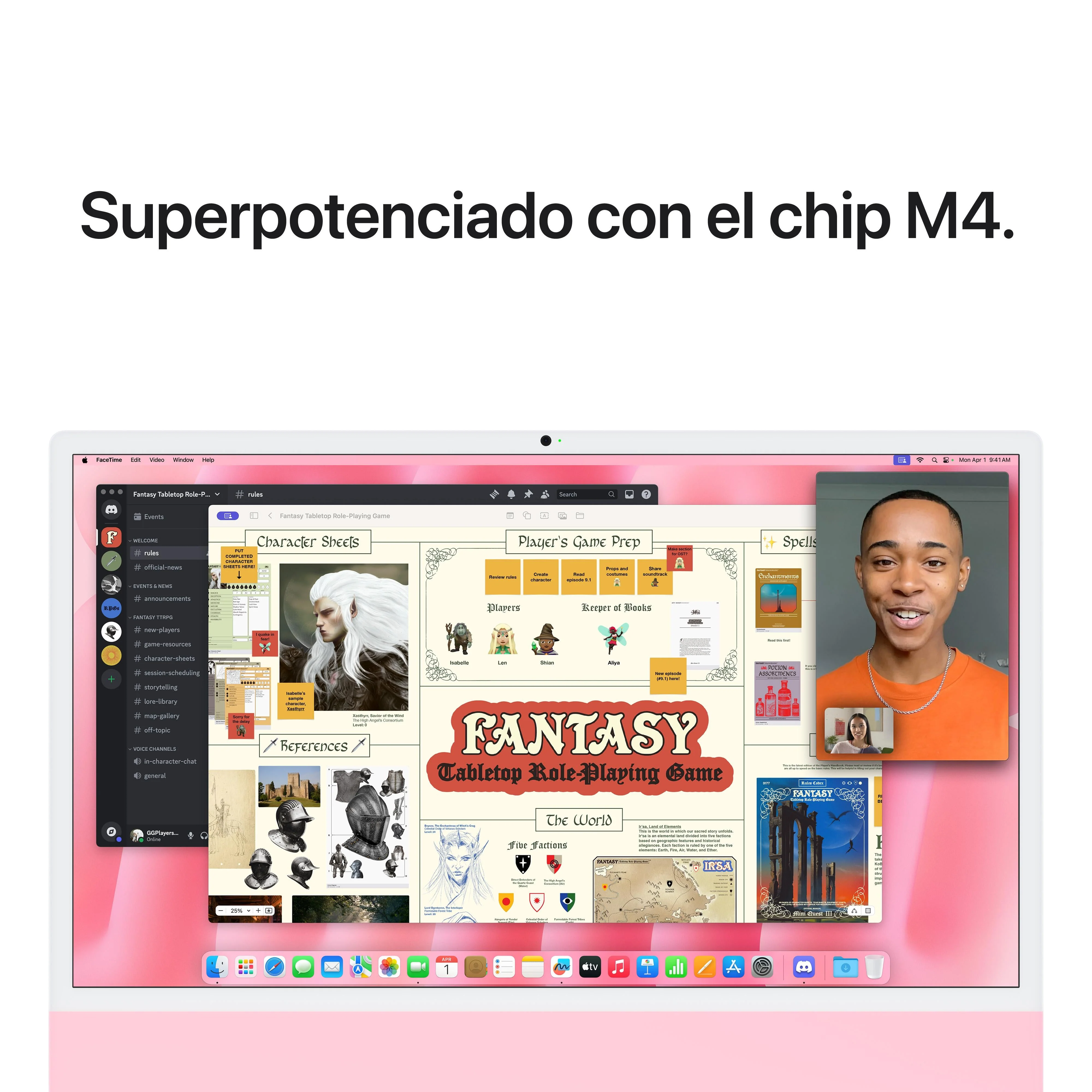 iMac con pantalla Retina 4,5K de 24 pulgadas: Chip M4 de Apple con CPU de 10 núcleos y GPU de 10 núcleos, 24 GB RAM, 2 TB SSD, Vidrio estándar, Gigabit Ethernet, Magic Keyboard con Touch ID - Rosa - Image 6