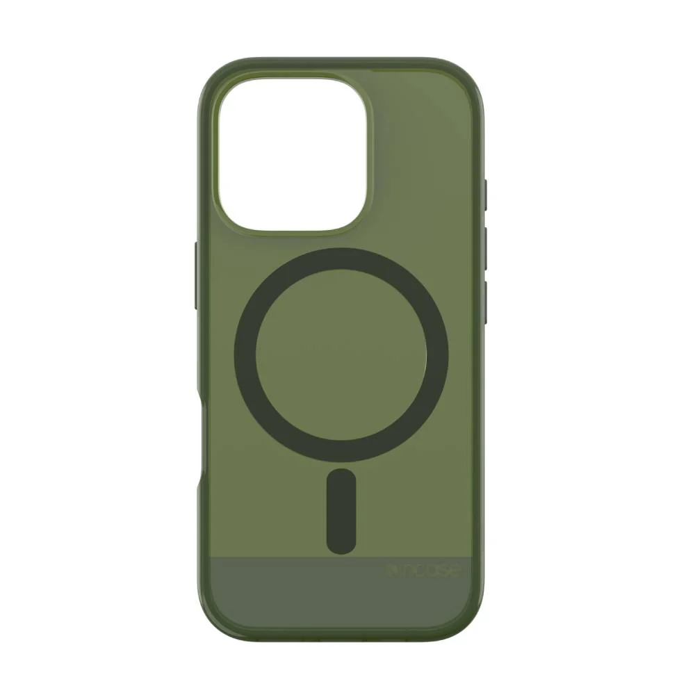 Funda Slim Case MagSafe iPhone 16 Pro verde | Incase
