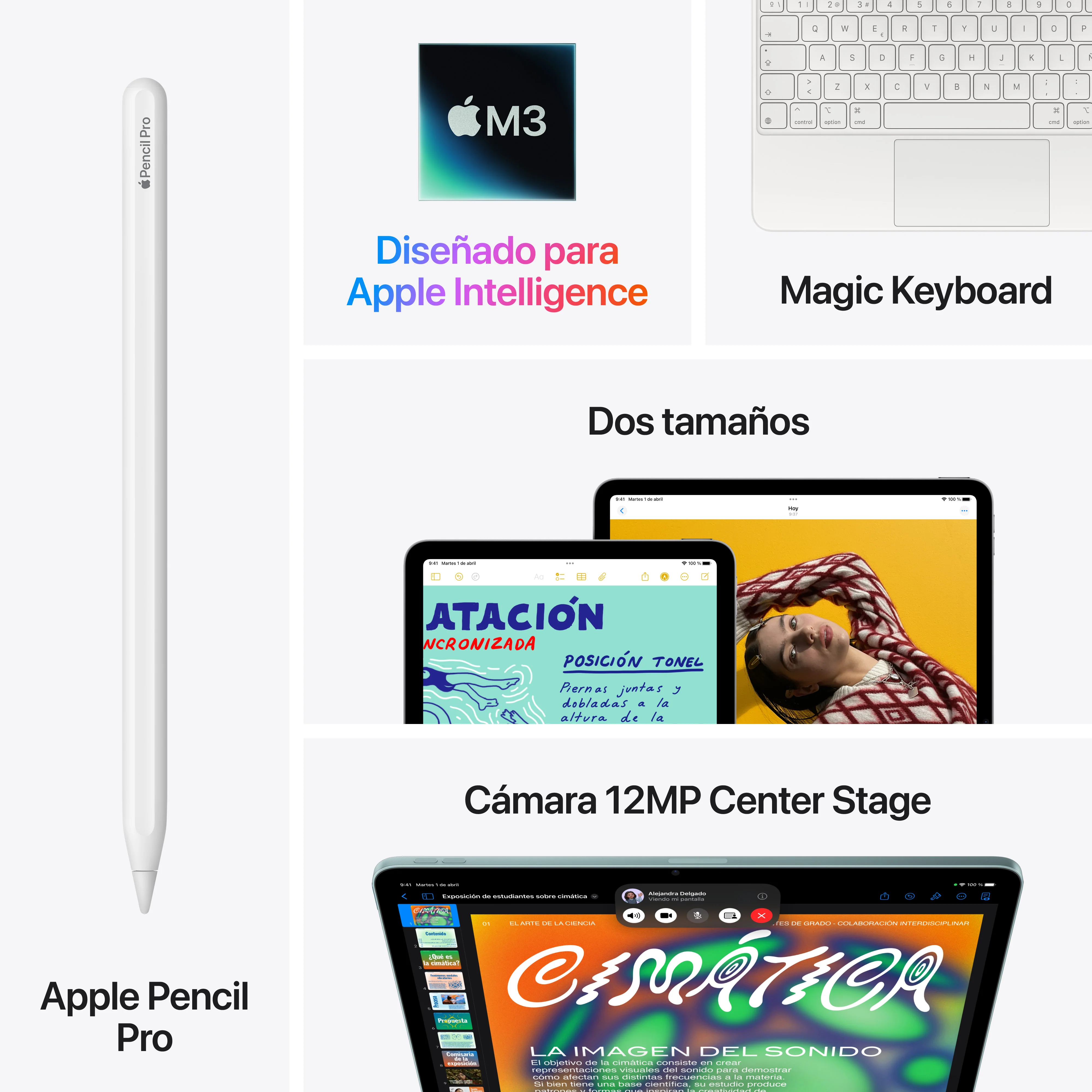 iPad Air de 11 pulgadas Wi-Fi 256 GB - Gris espacial (M3) - Image 9