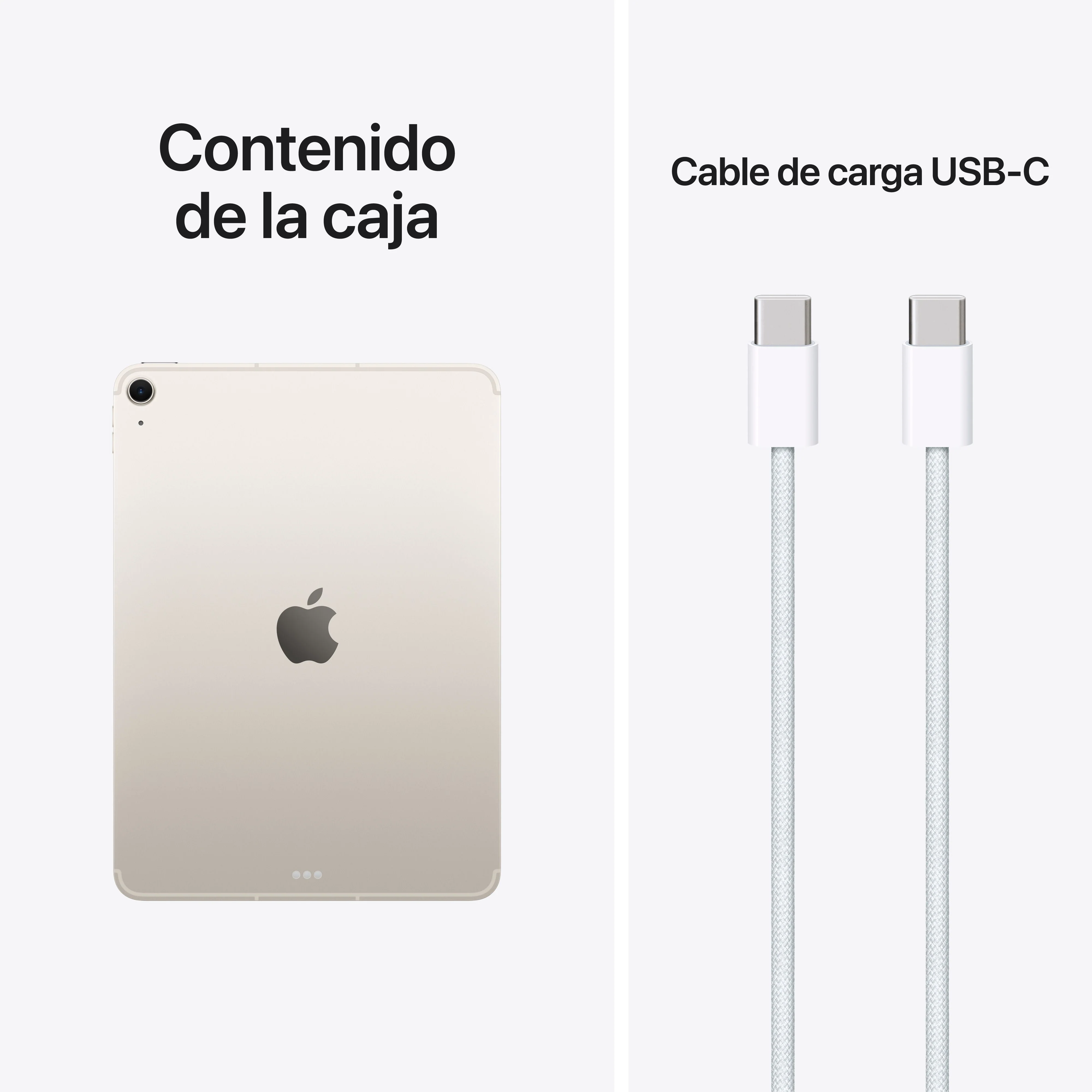 iPad Air de 11 pulgadas Wi-Fi + Cellular 256 GB - Blanco estrella (M4) - Image 10
